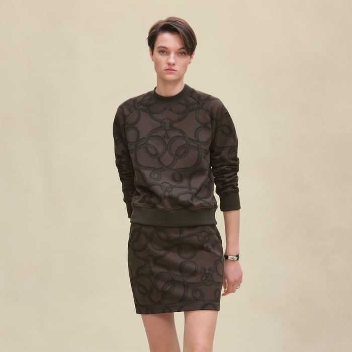 Gris Charbon "Palefroi Remix" Miniskirt