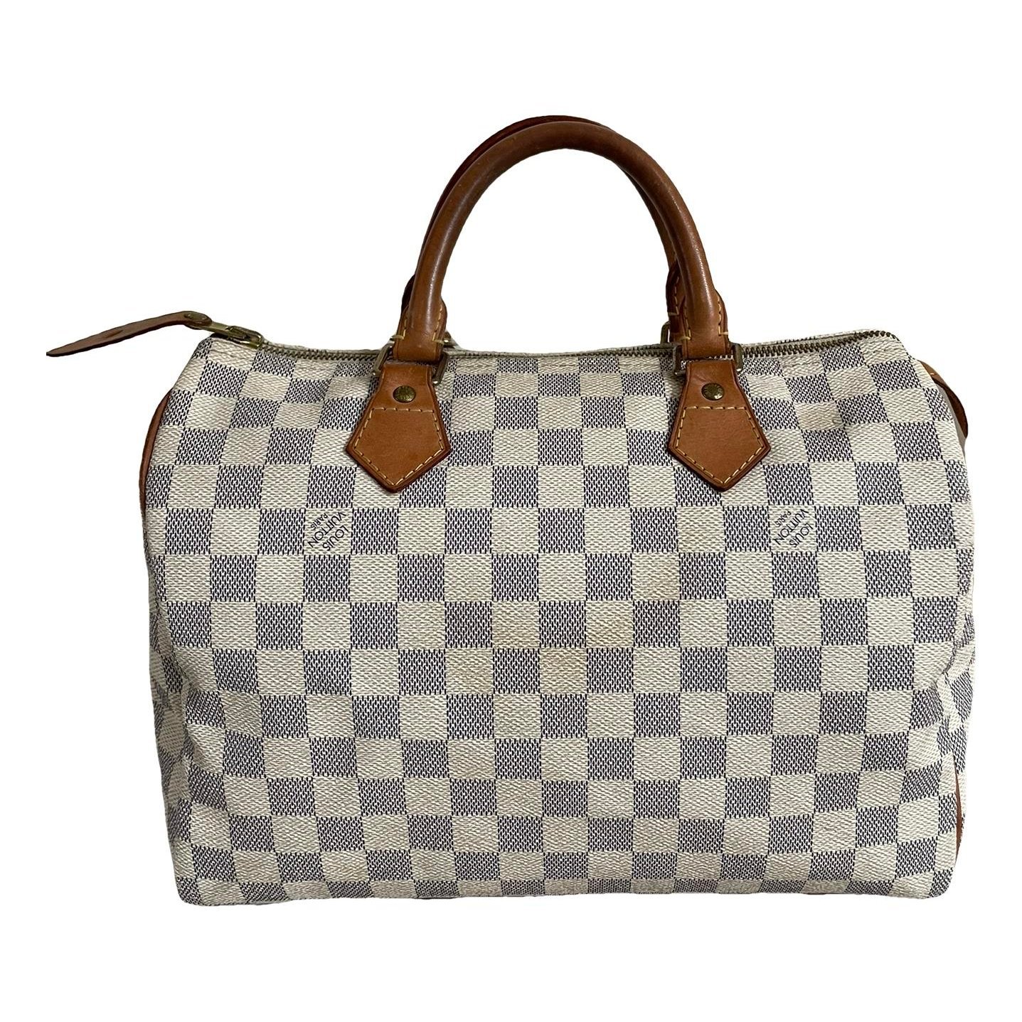 Speedy leather handbag