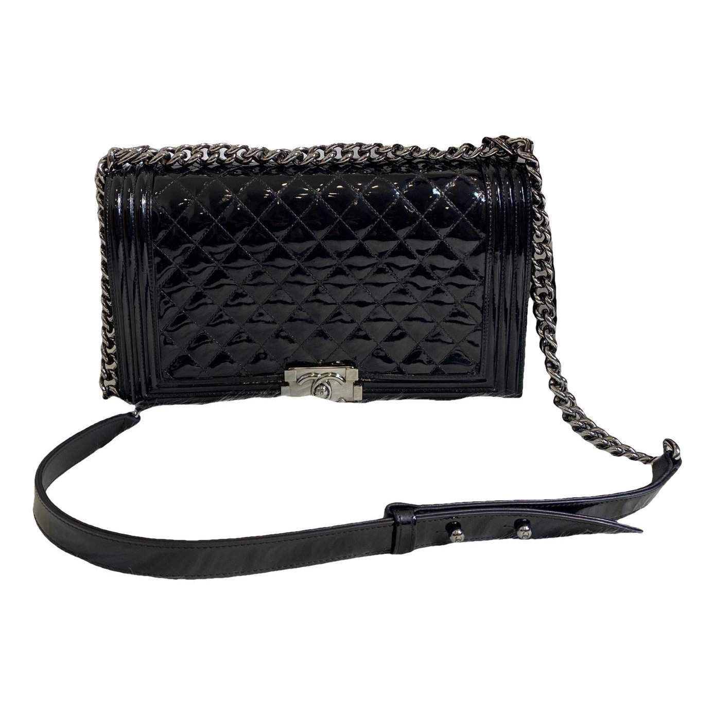 Boy leather crossbody bag