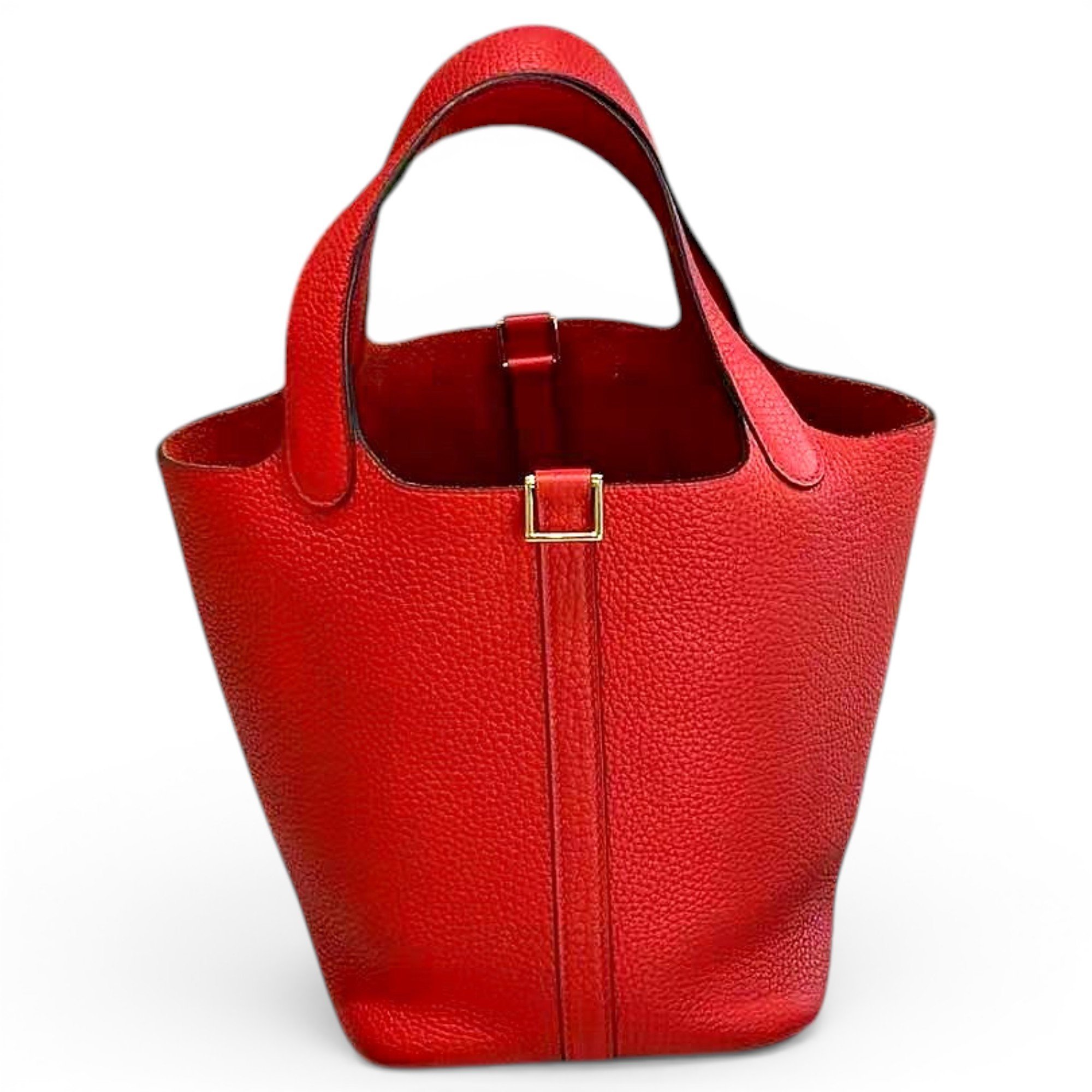 Picotin leather handbag