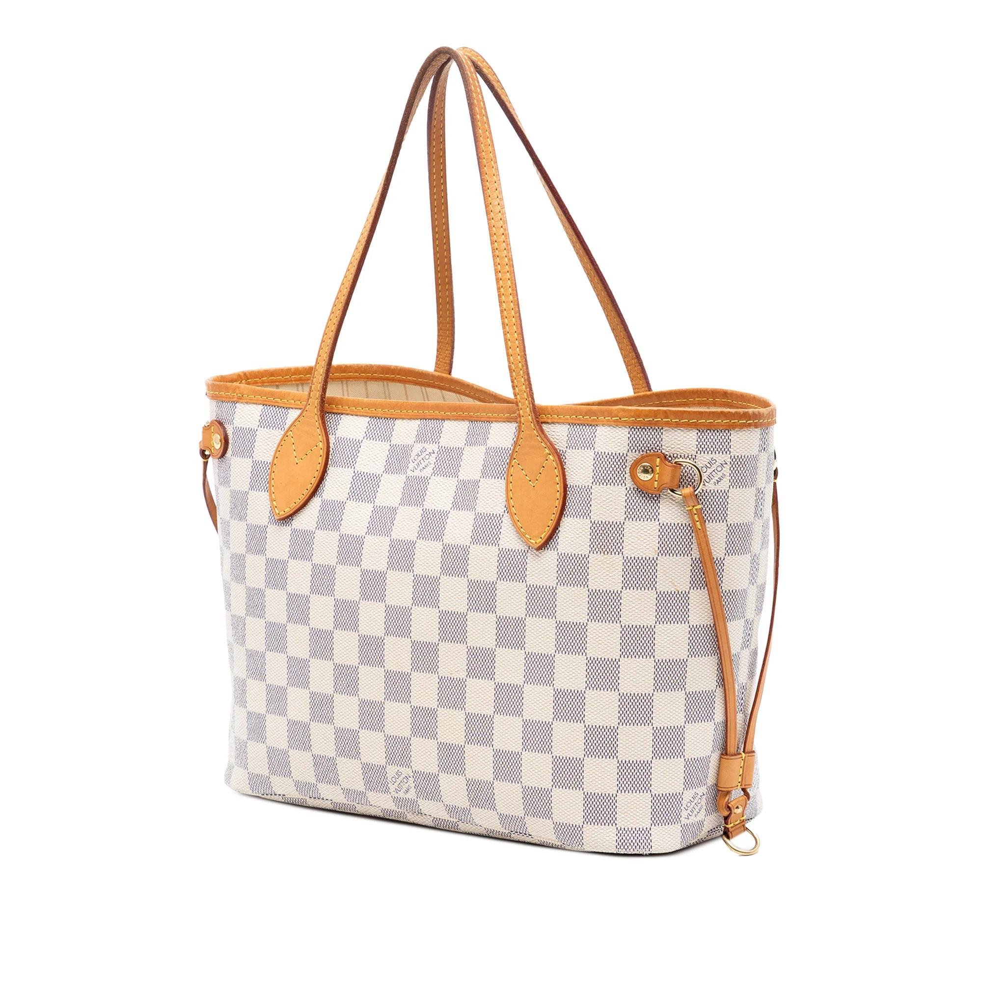 Neverfull leather tote