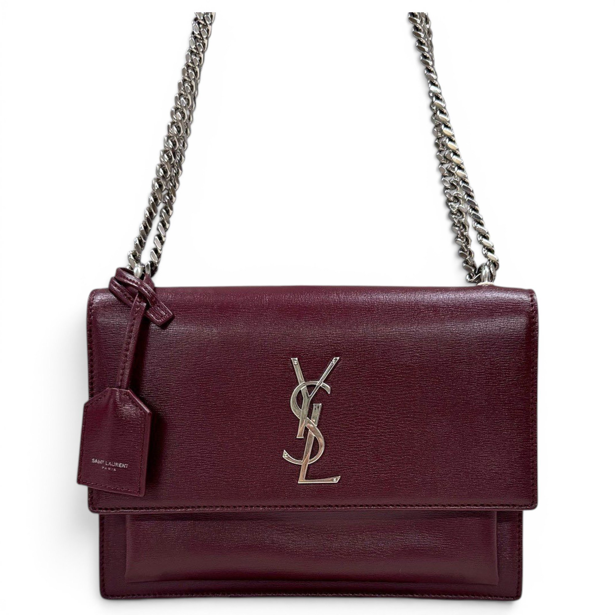 Sunset leather handbag