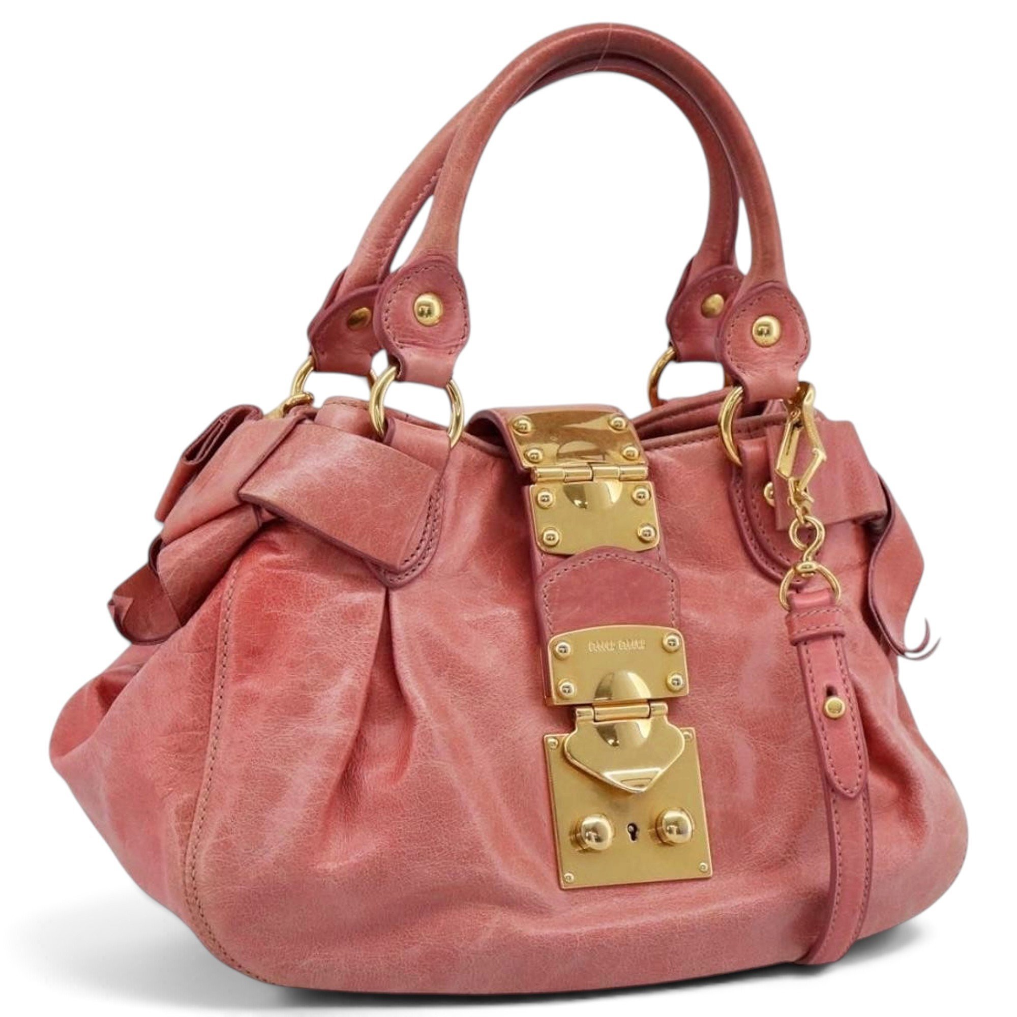Vitello leather handbag
