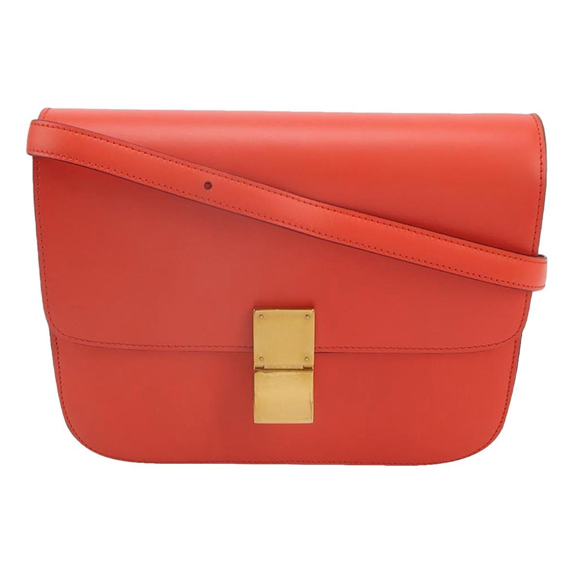 Classic leather handbag
