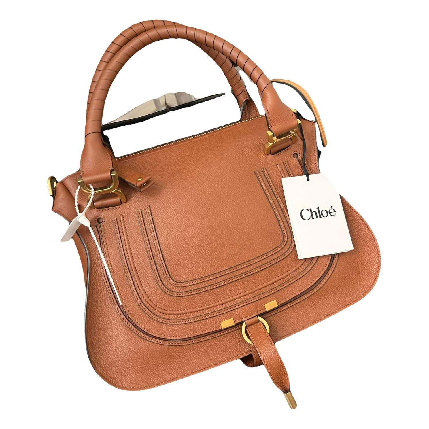 Marcie leather handbag