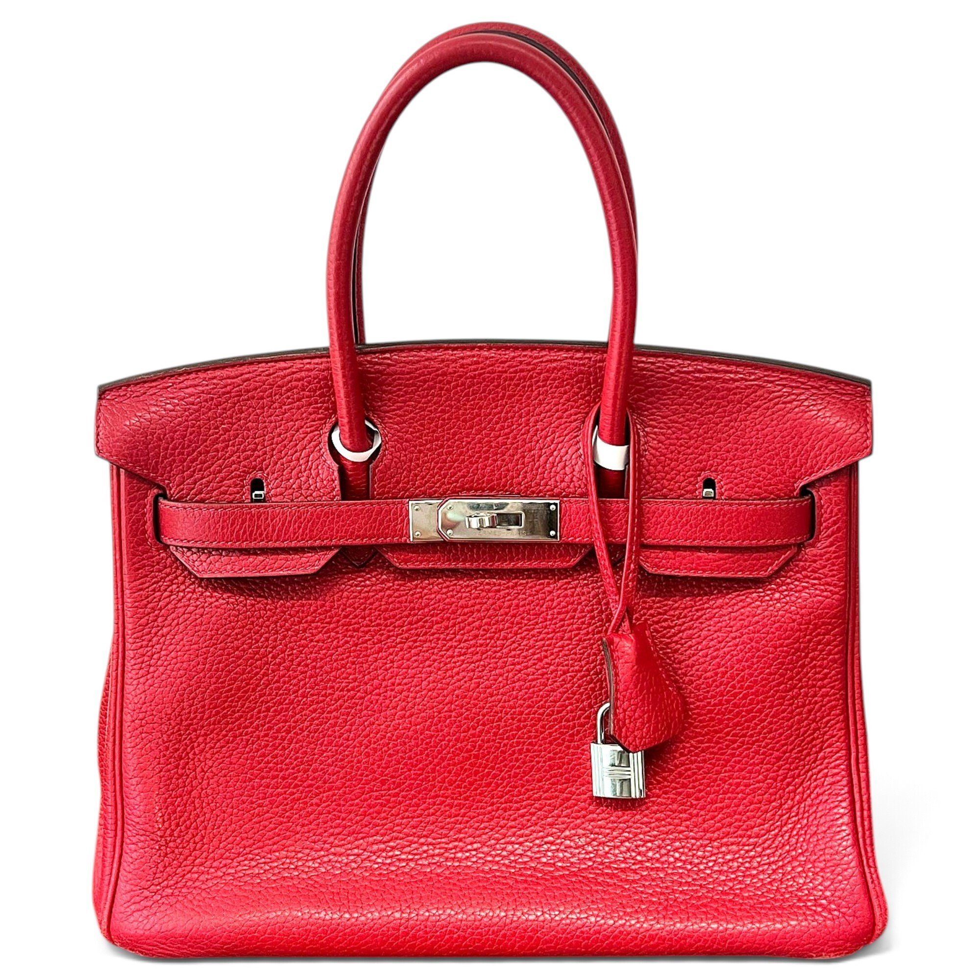Birkin 30 leather handbag