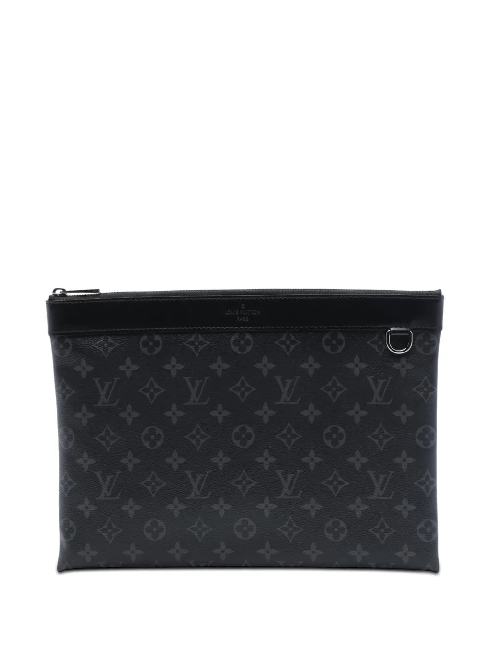2017 Monogram Eclipse Discovery Pochette GM clutch bag