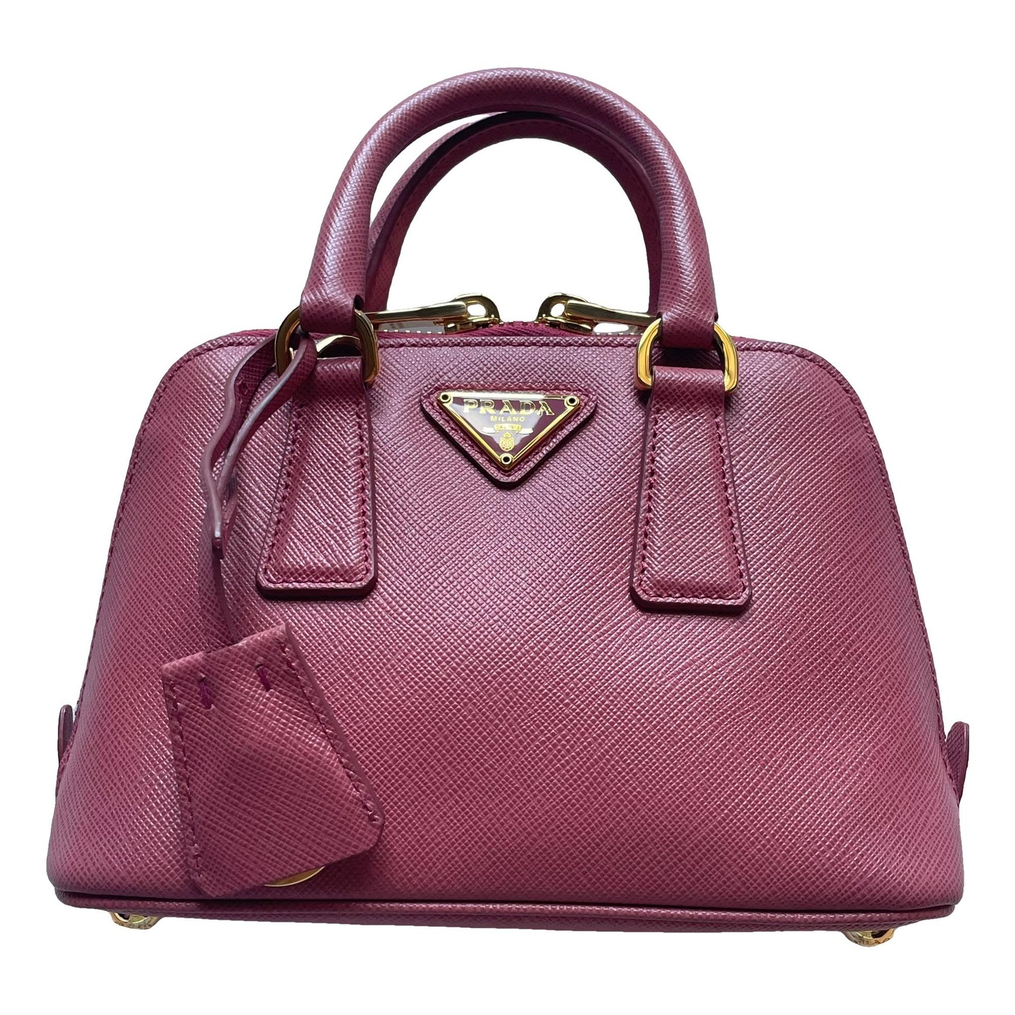 Leather handbag