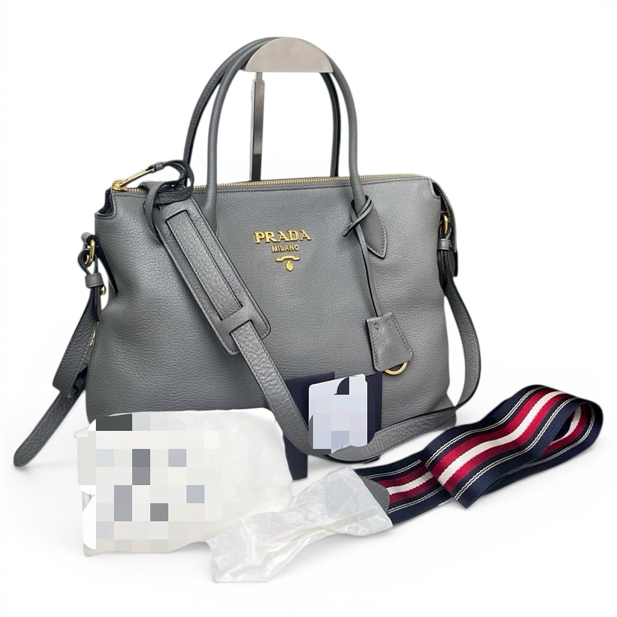 Leather handbag