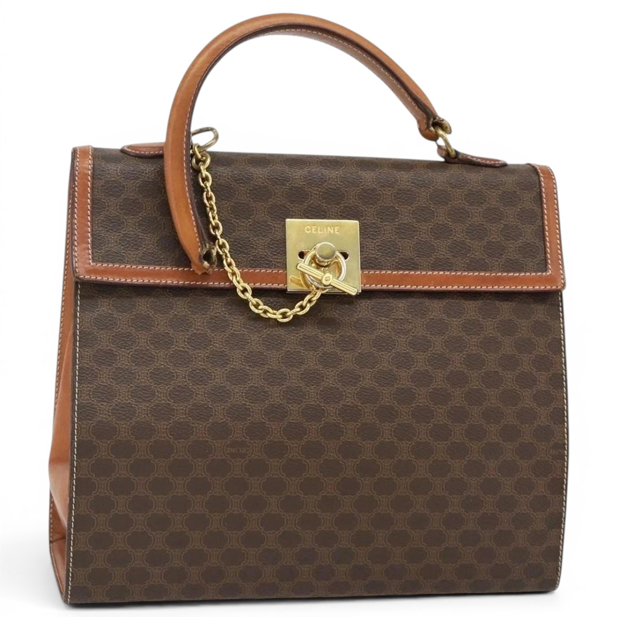 Leather handbag