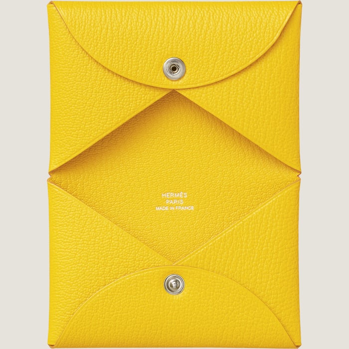Jaune De Naples Calvi Card Holder