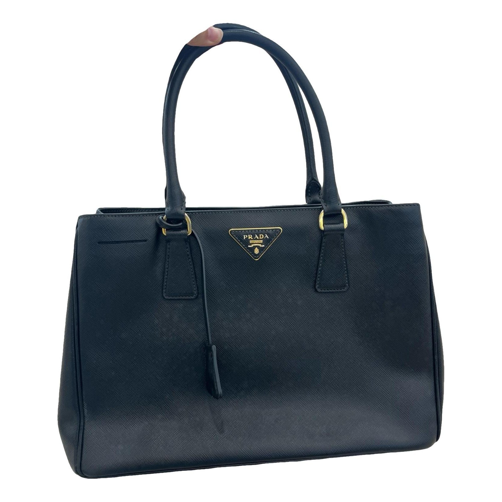 Galleria leather handbag