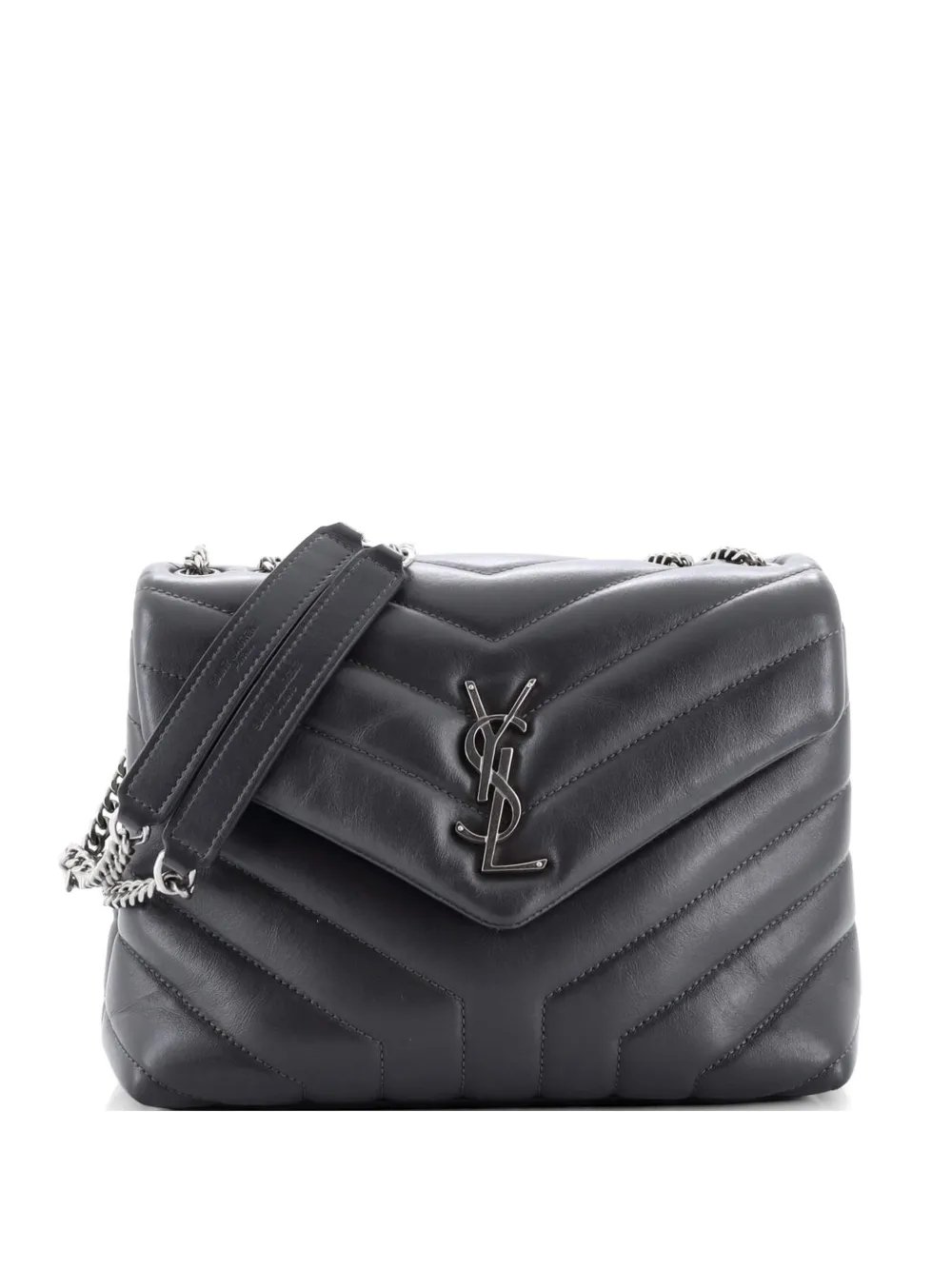 Loulou Matelasse Chevron Leather Small shoulder bag
