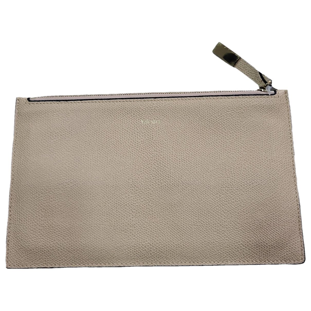 Valextra Leather clutch bag