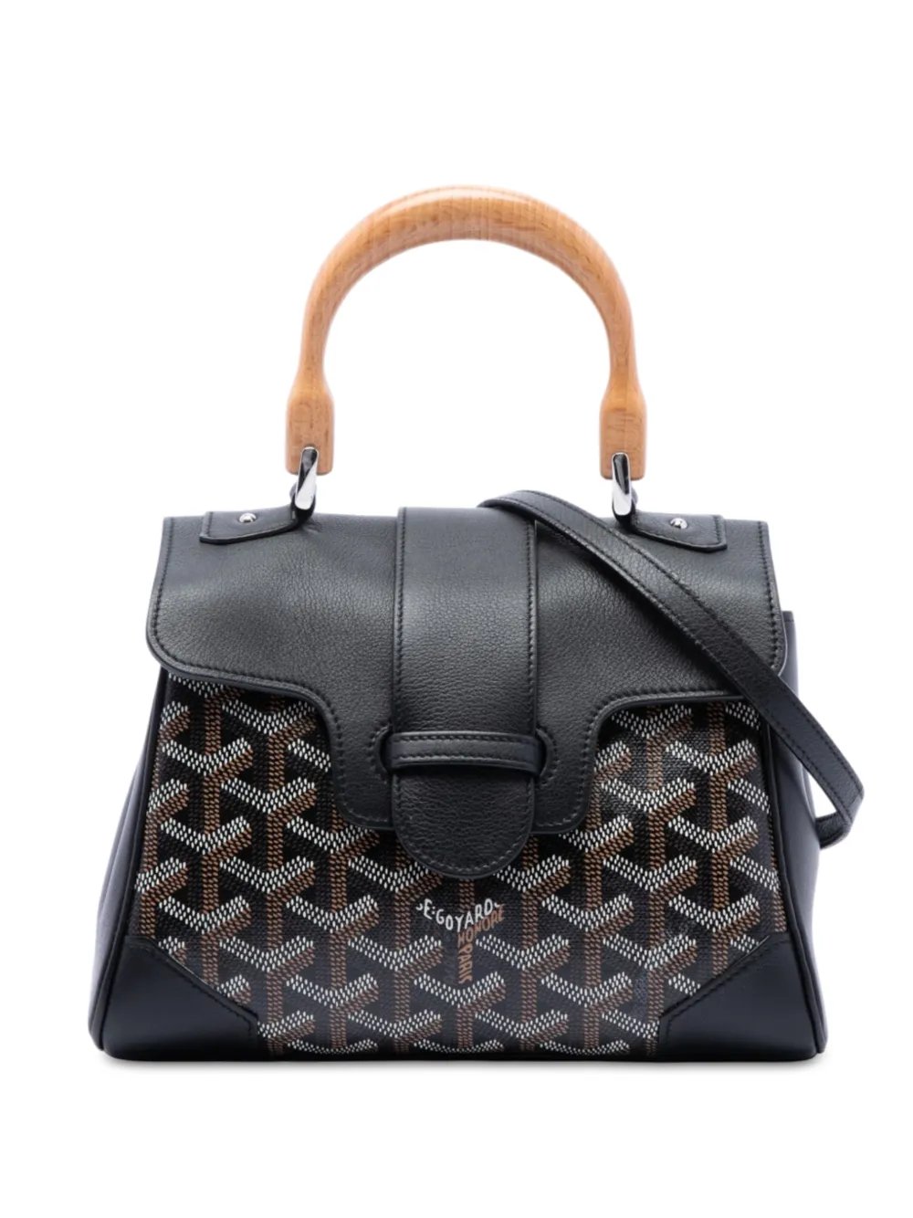 Goyard 2019 Mini Goyardine Saigon Souple satchel