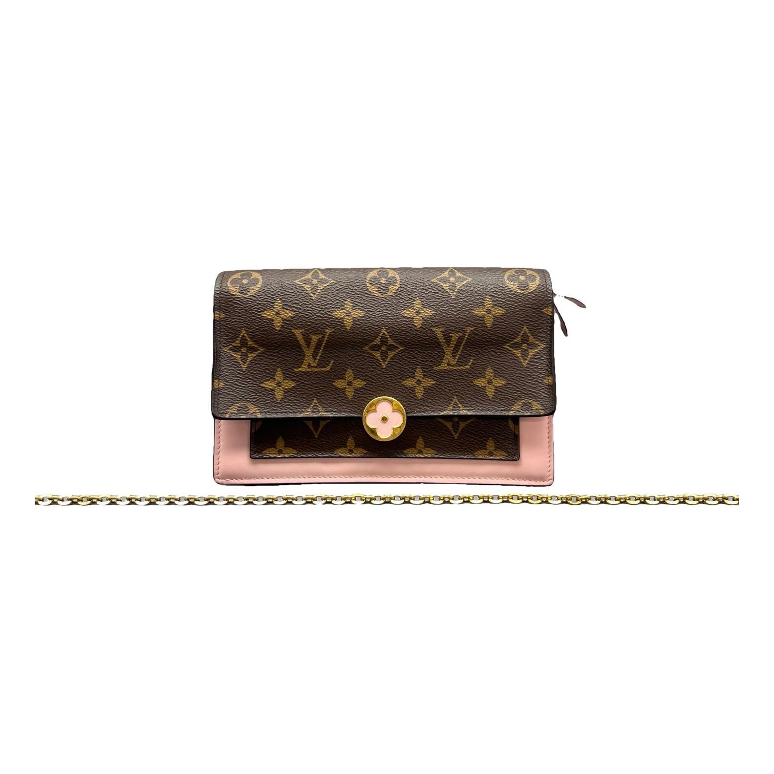 Flore chain leather handbag