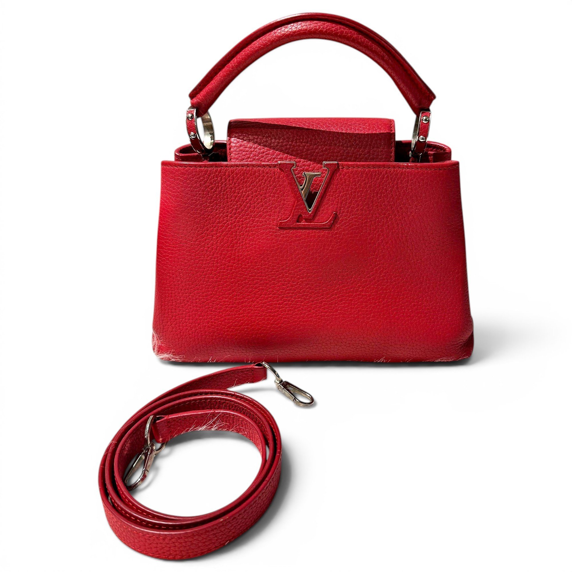 Capucines leather handbag