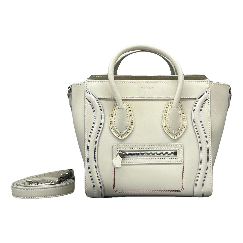 Luggage leather handbag