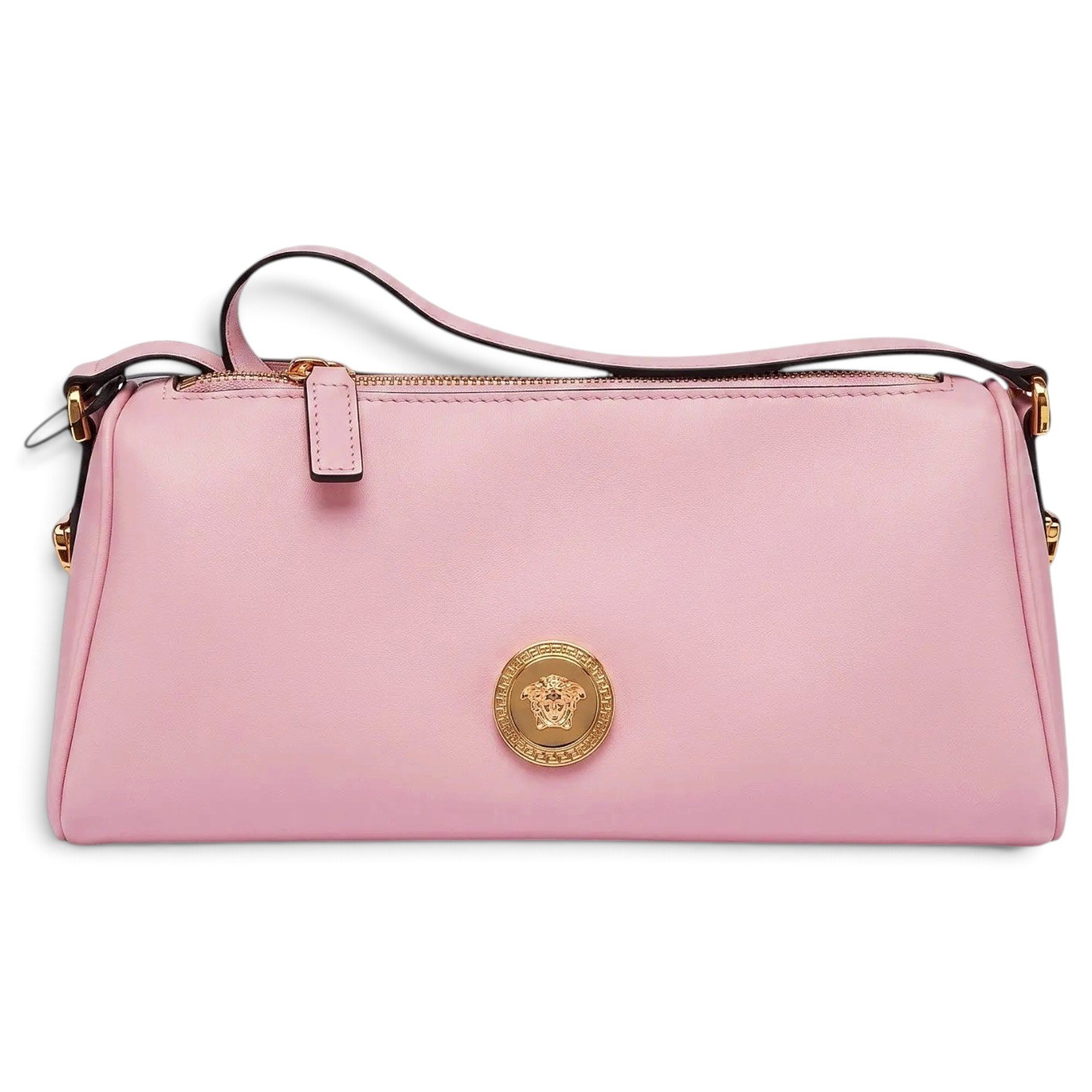 Emblème leather handbag