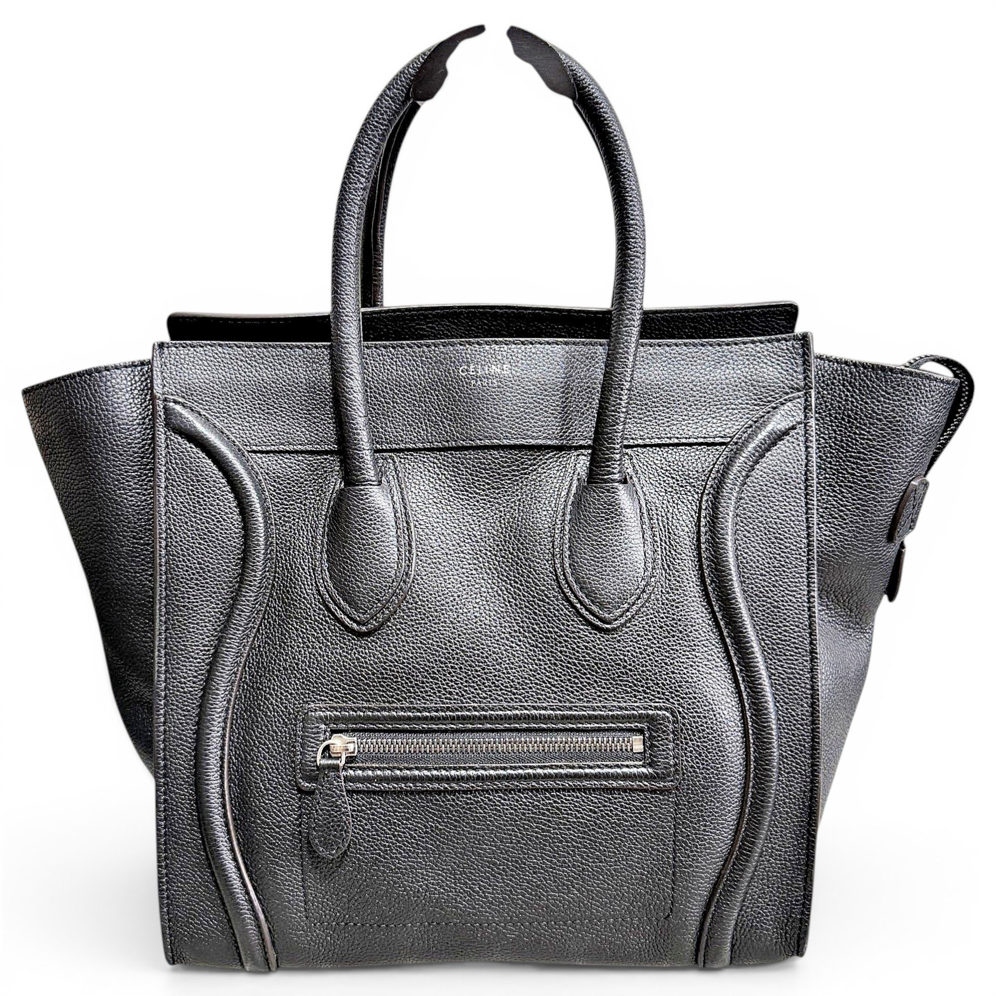 Luggage leather handbag