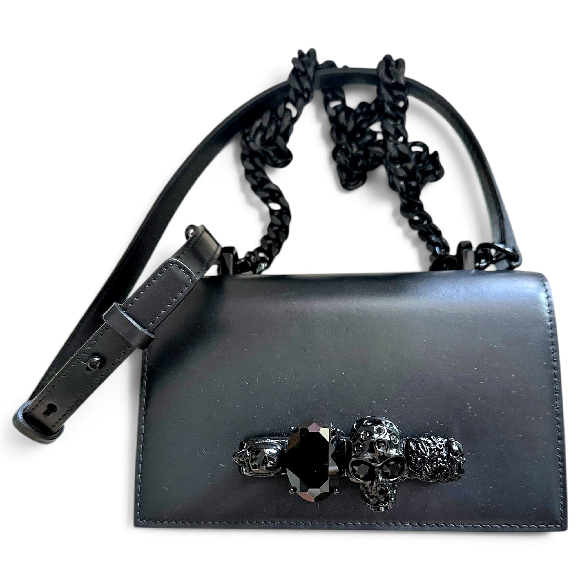 Leather crossbody bag