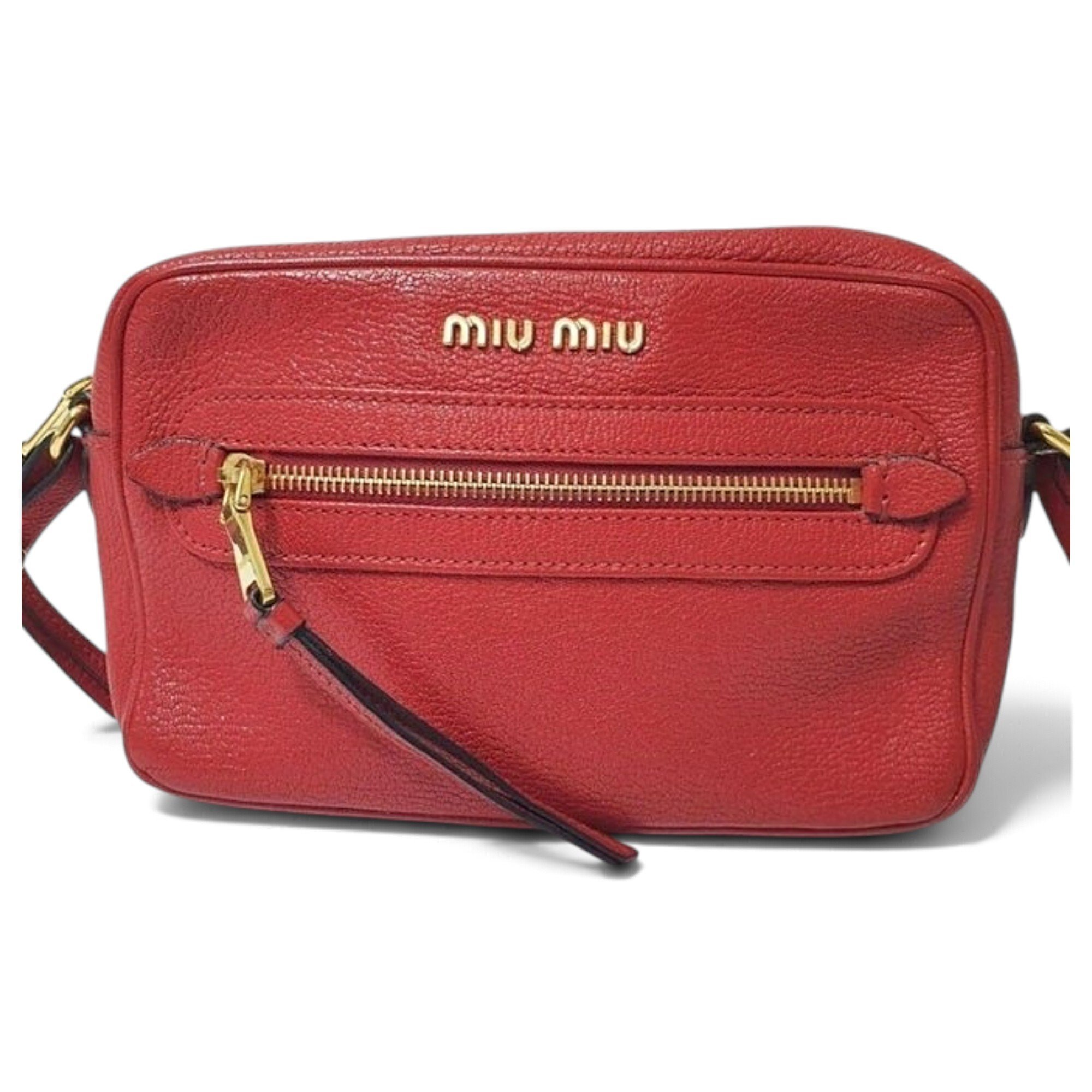 Leather crossbody bag