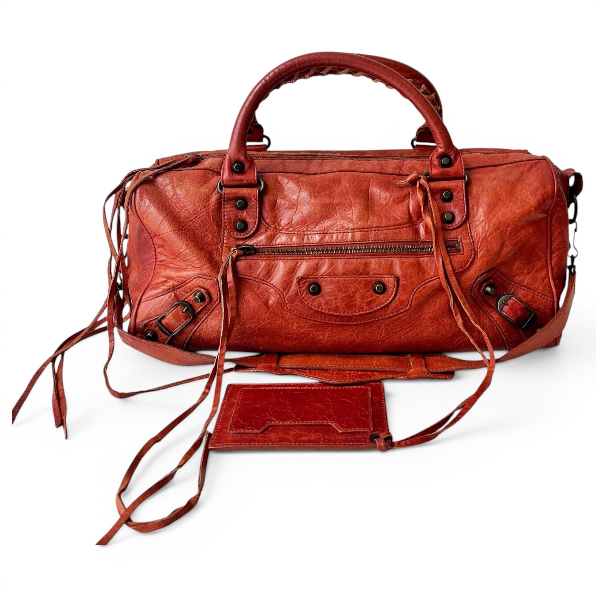 Twiggy leather satchel