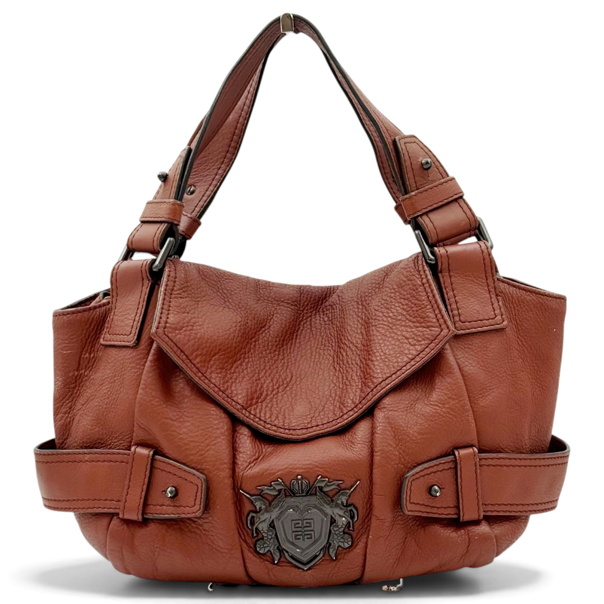 Leather handbag