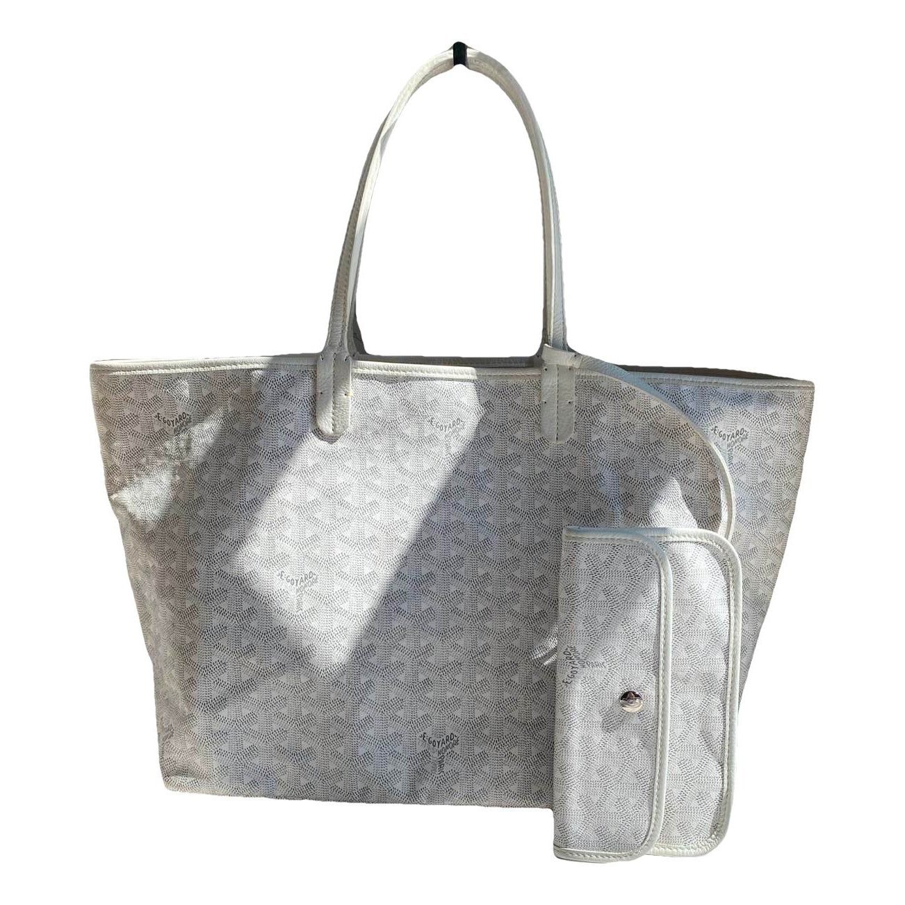 Goyard Saint-Louis leather handbag