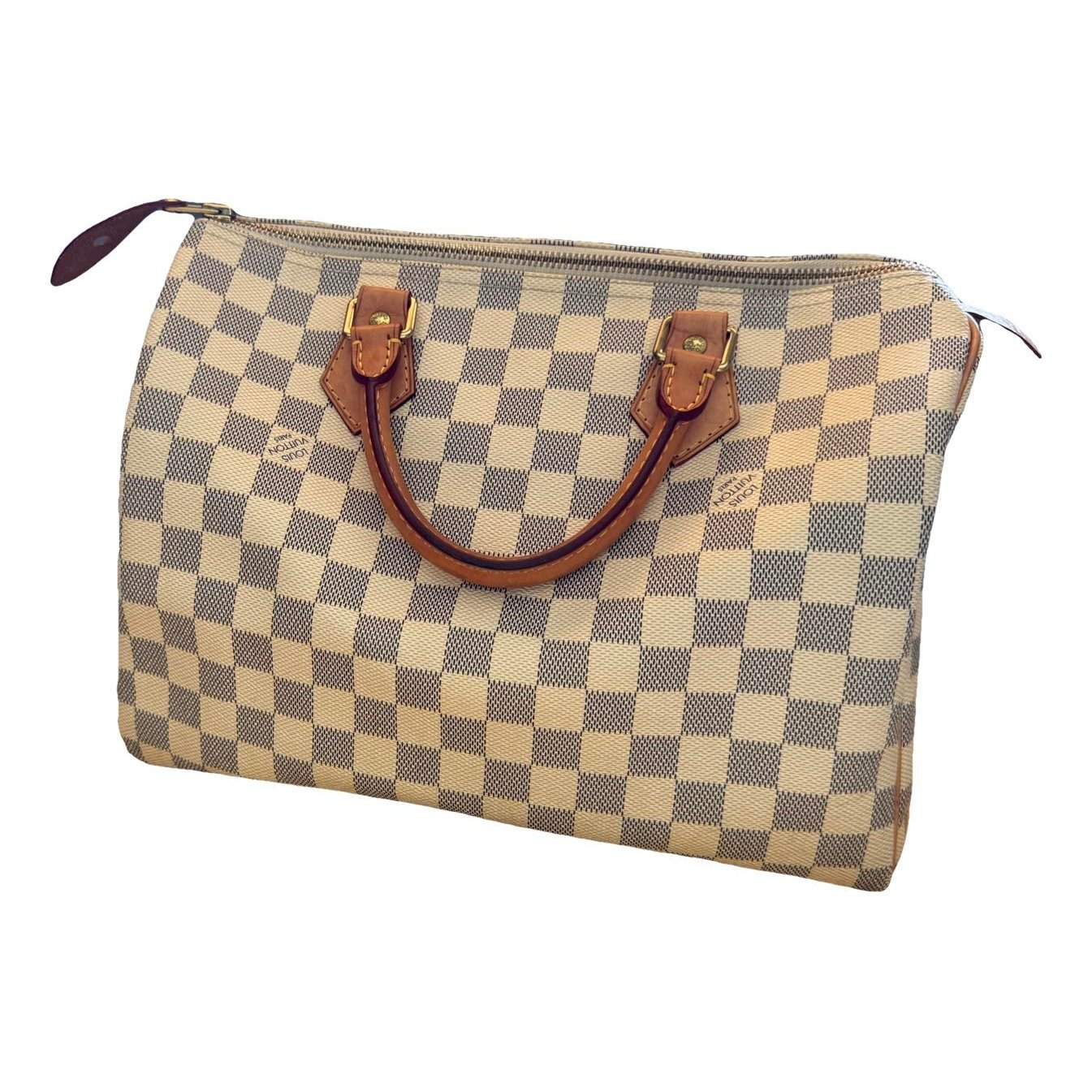 Speedy leather handbag