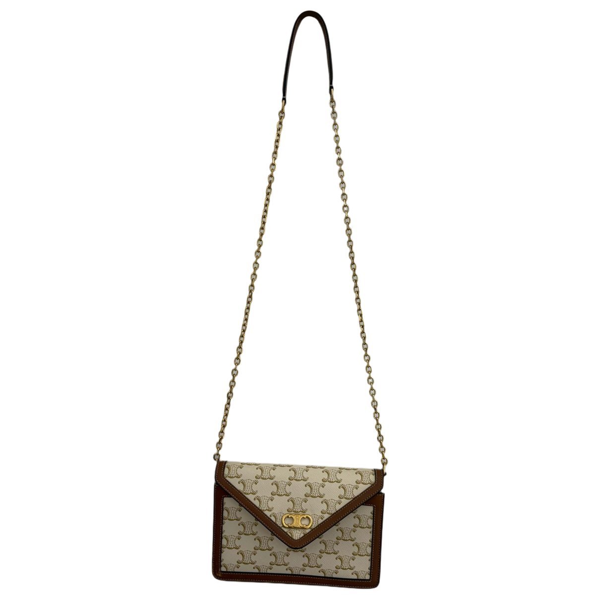 Triomphe leather crossbody bag