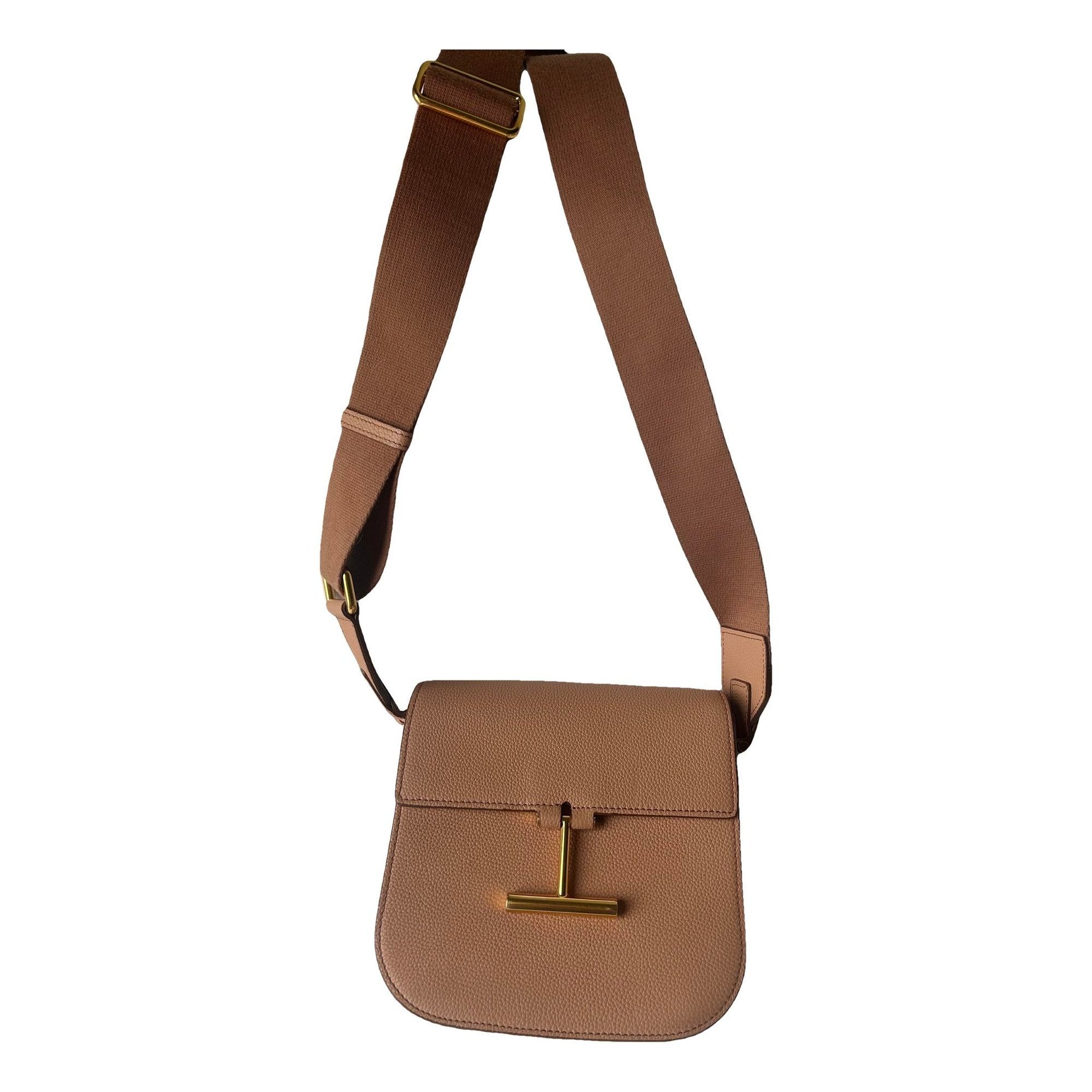 Leather crossbody bag