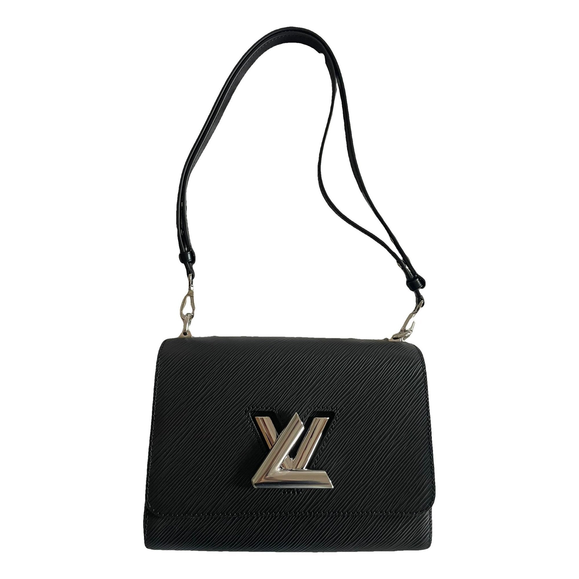 Twist leather crossbody bag