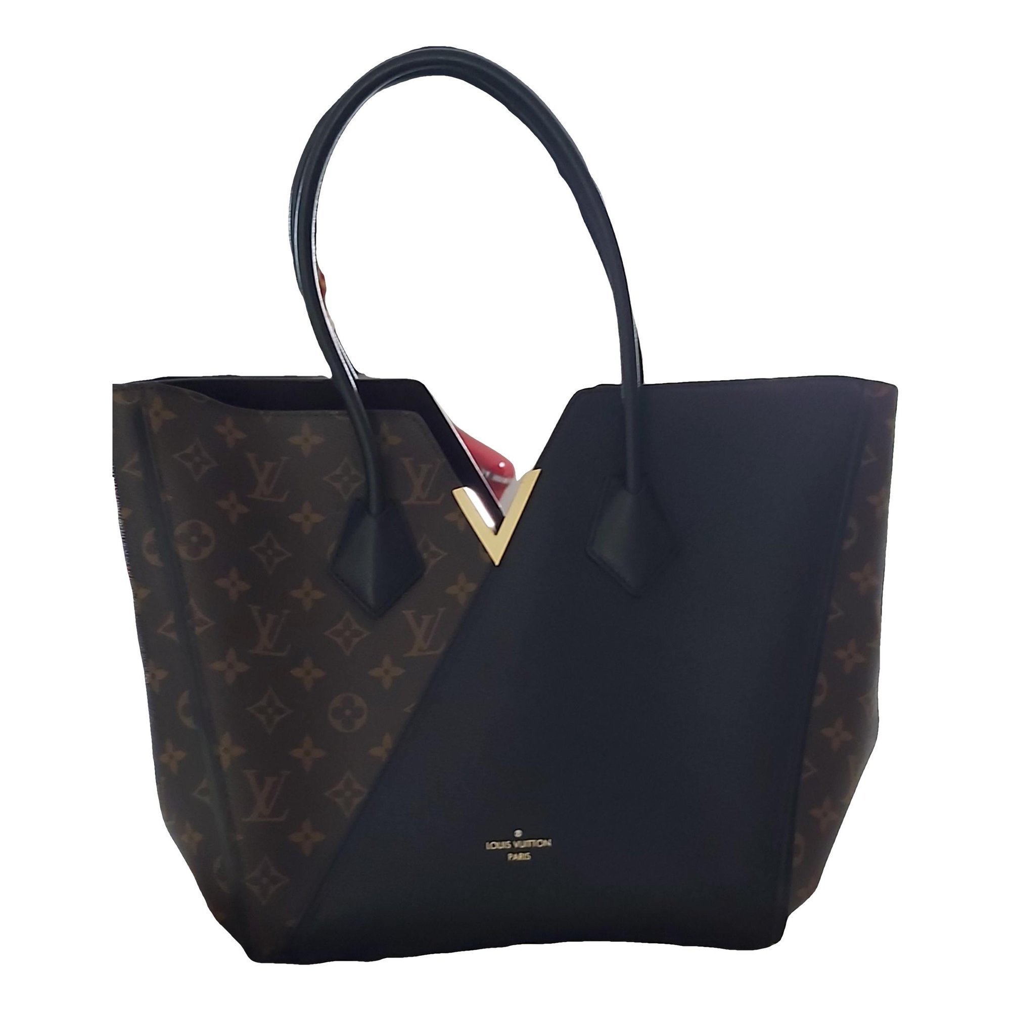 Kimono leather tote
