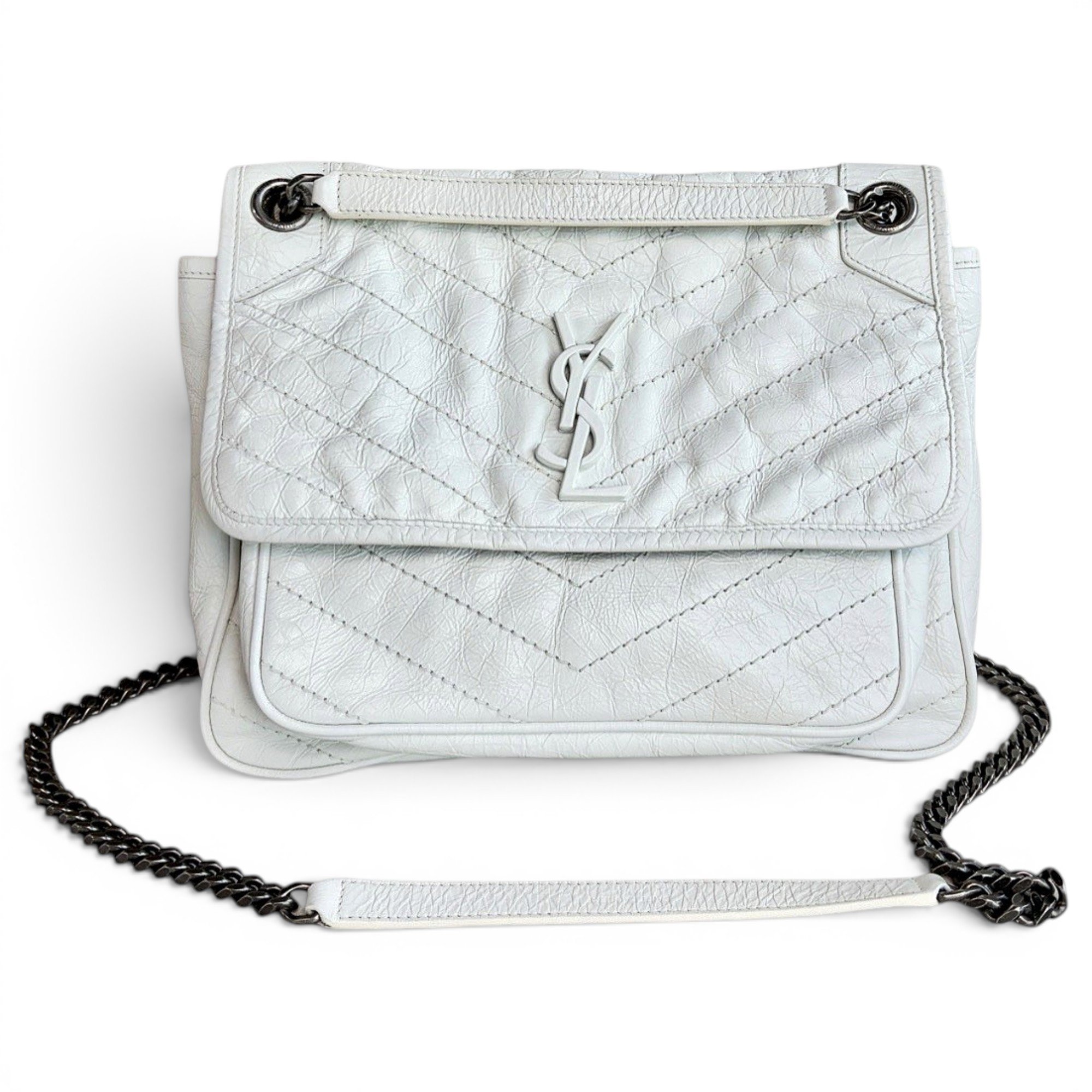 Niki leather crossbody bag