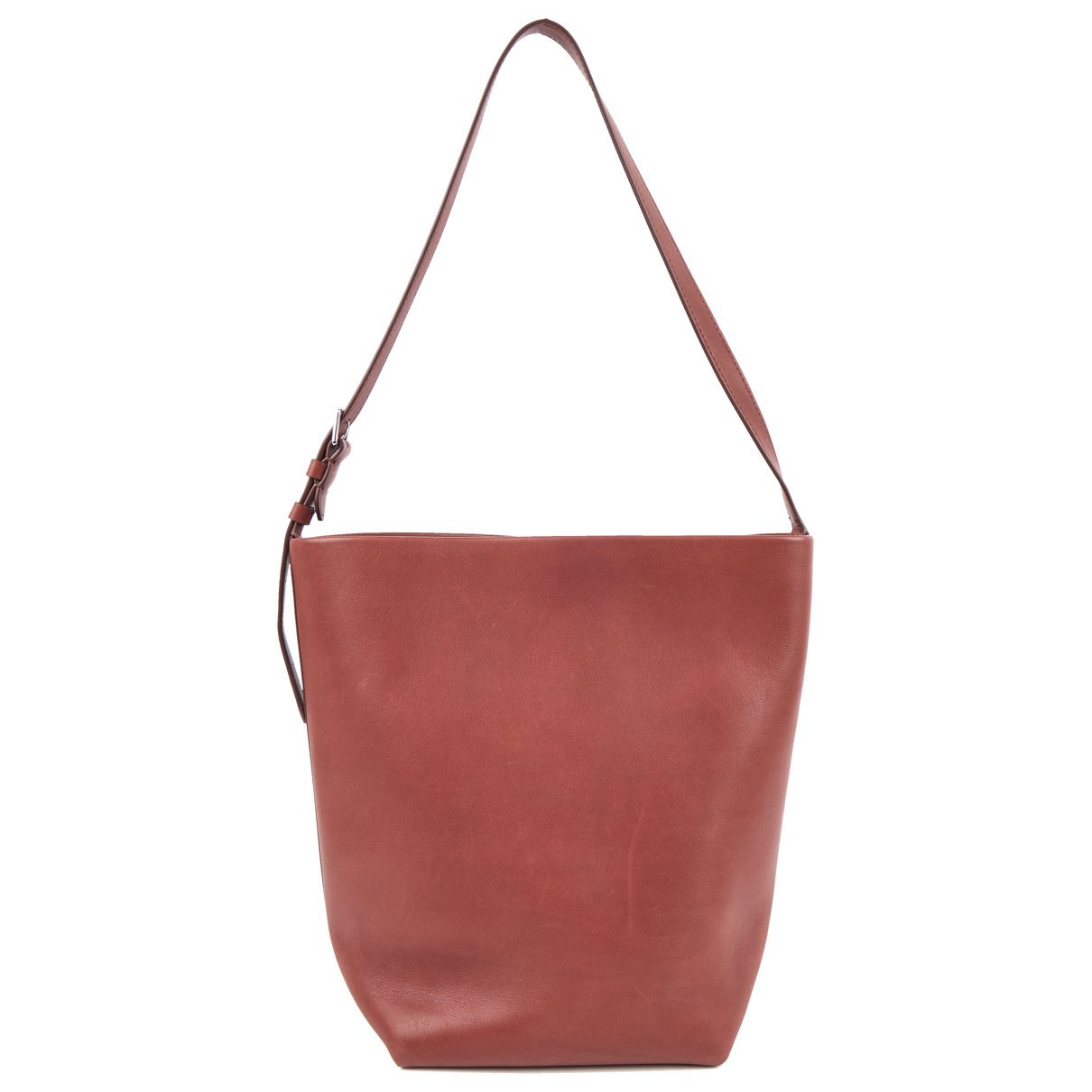 Park N/S leather tote
