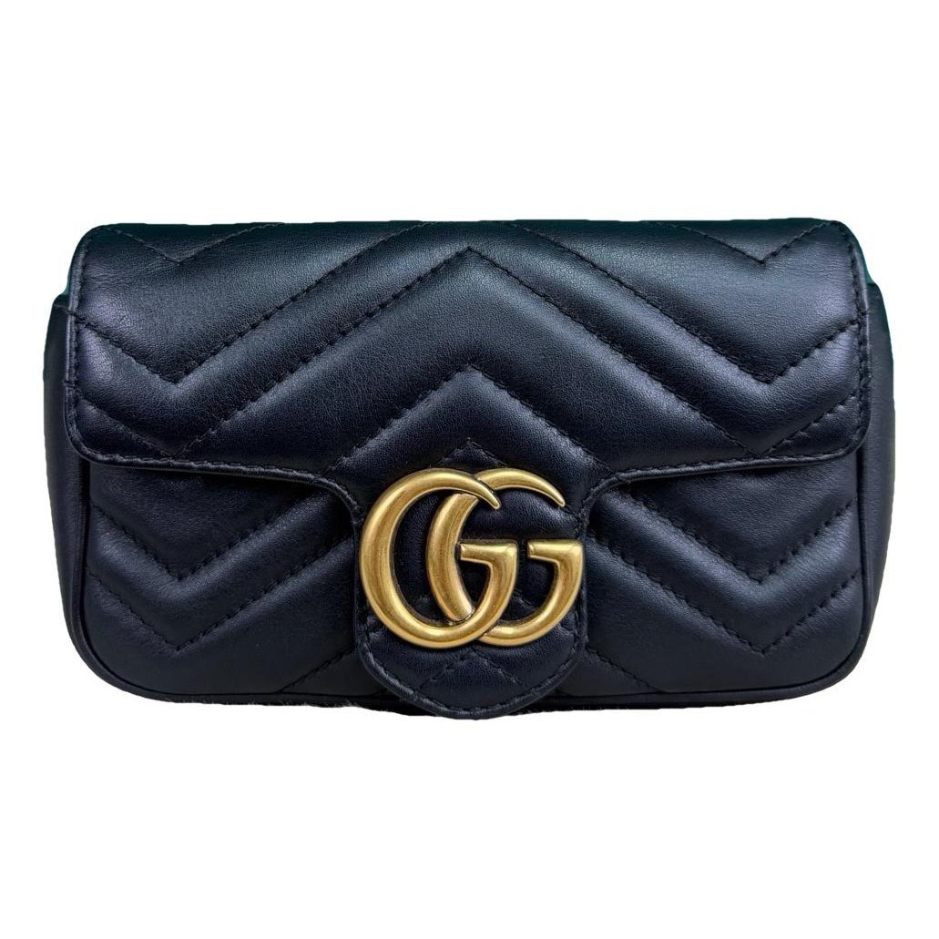 GG Marmont Triple zip leather crossbody bag