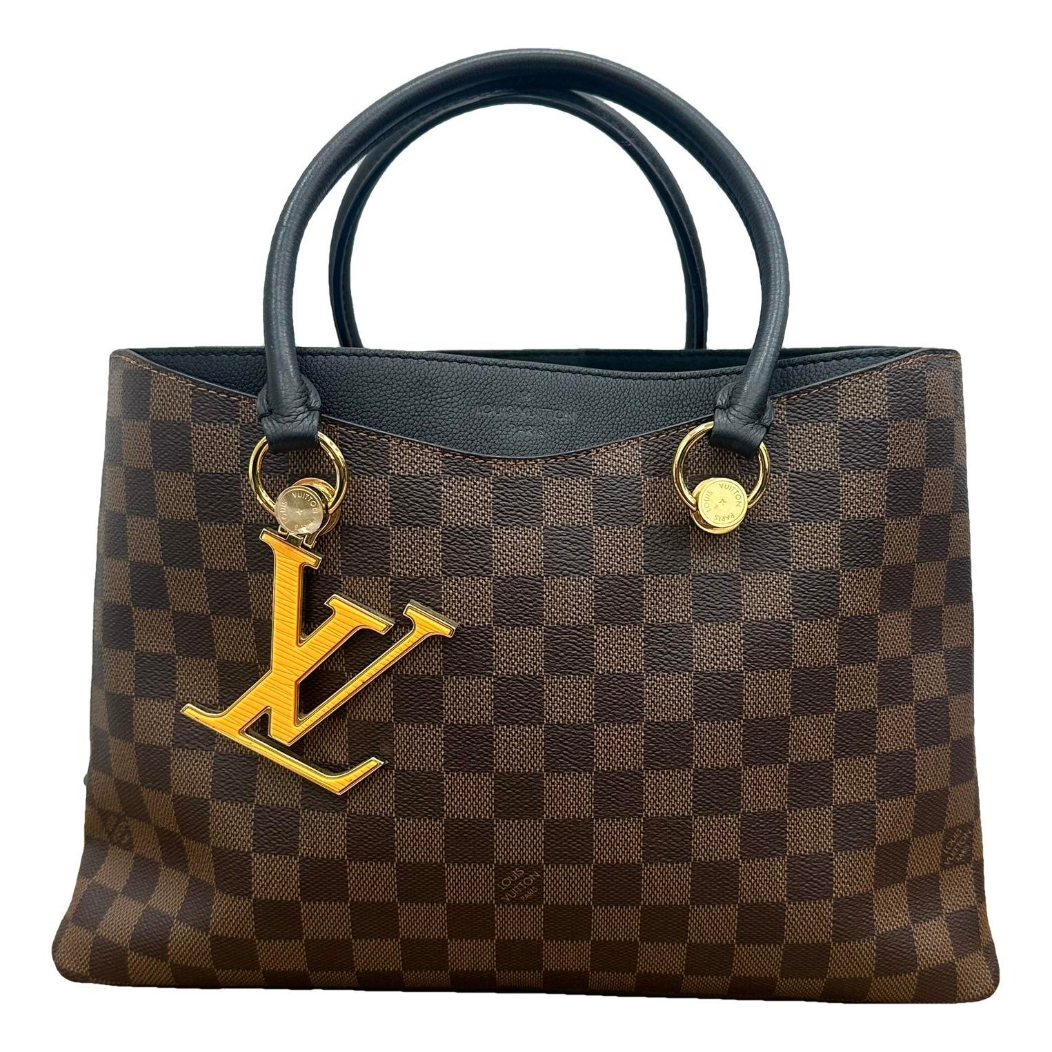 LV Riverside leather handbag