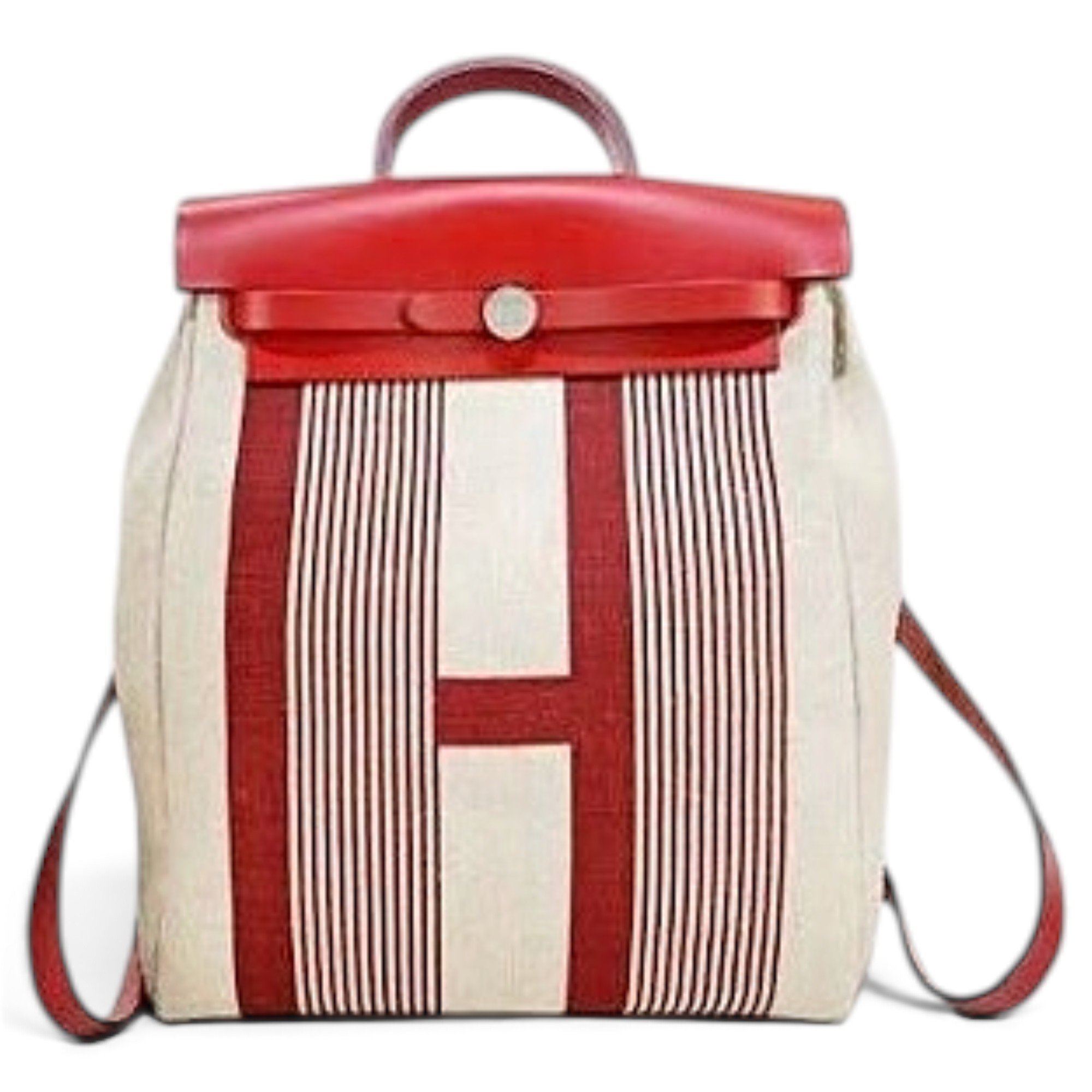 Hermes Herbag Handbag Vache Leather