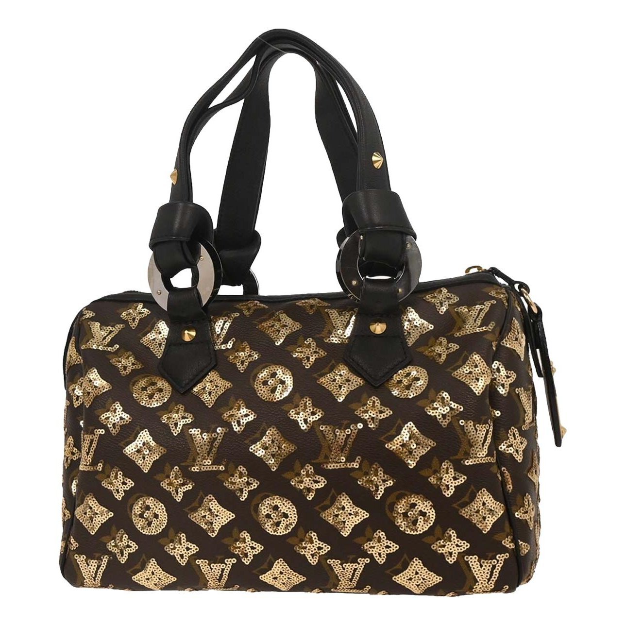 Speedy leather handbag