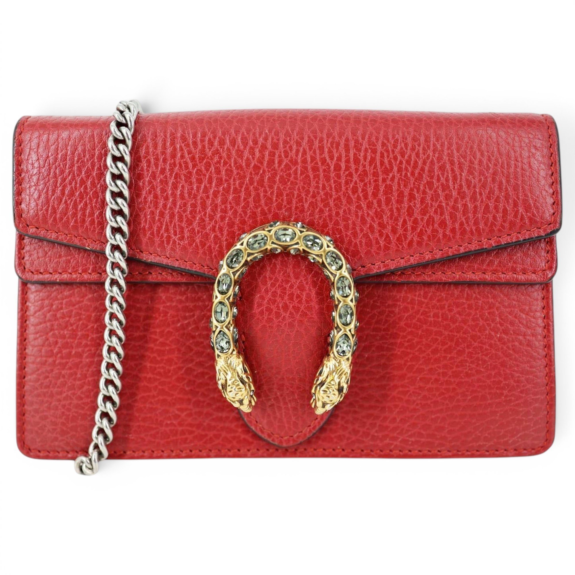 Dionysus Super Mini leather crossbody bag