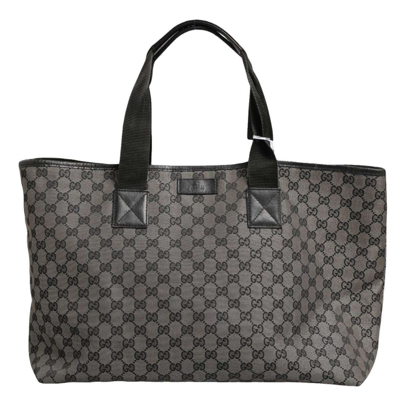 Leather tote