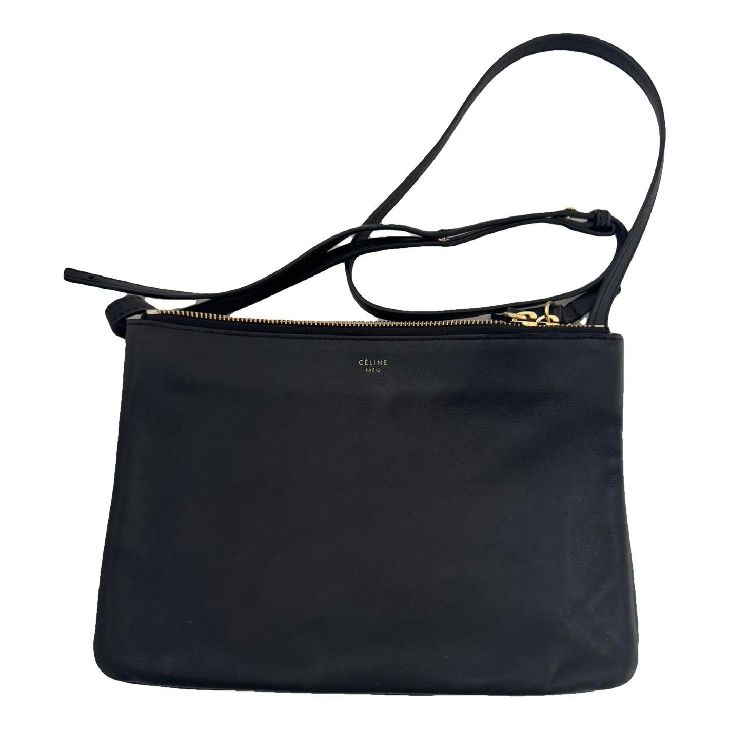 Celine Trio leather crossbody bag