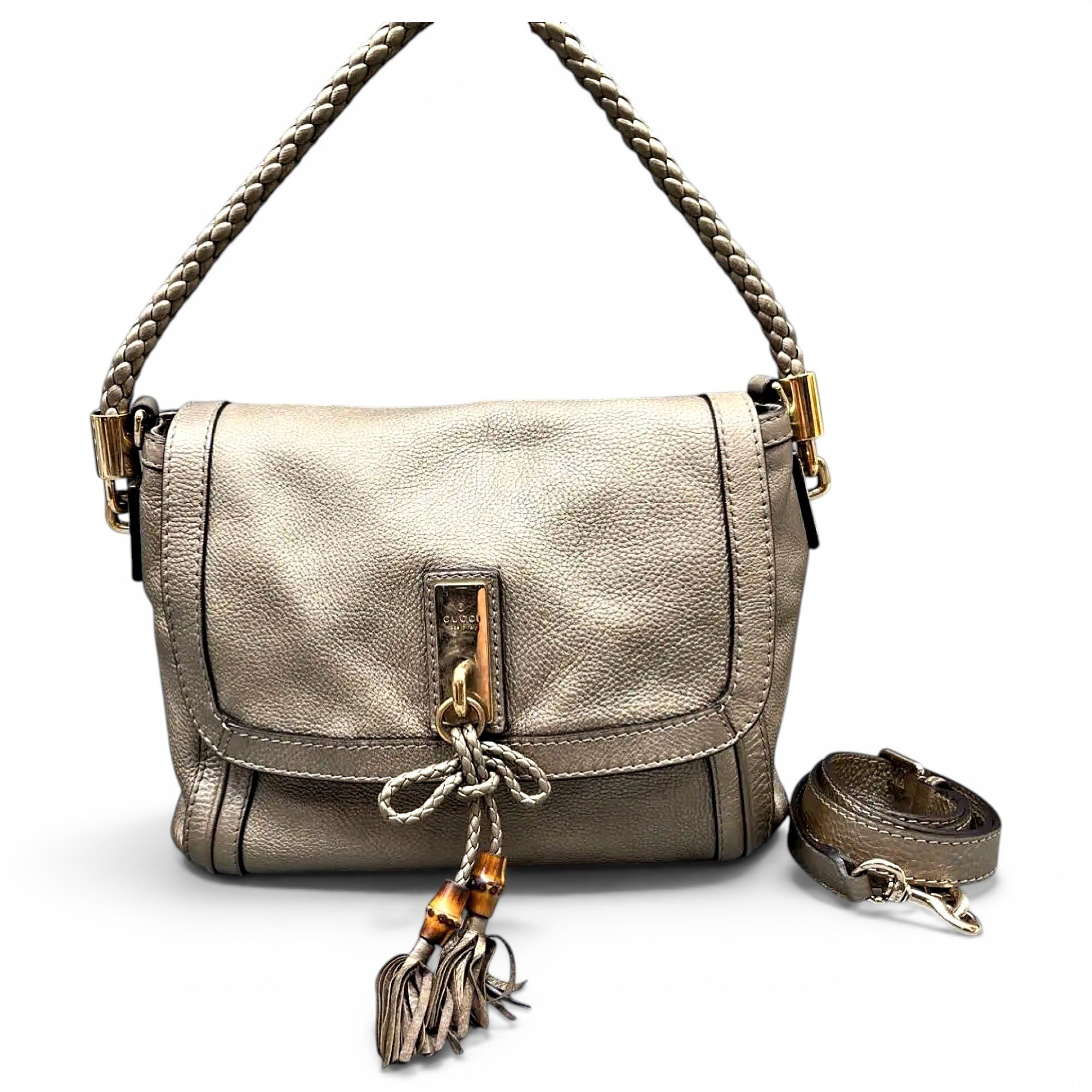 Leather crossbody bag