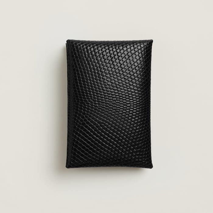 Noir Calvi Card Holder