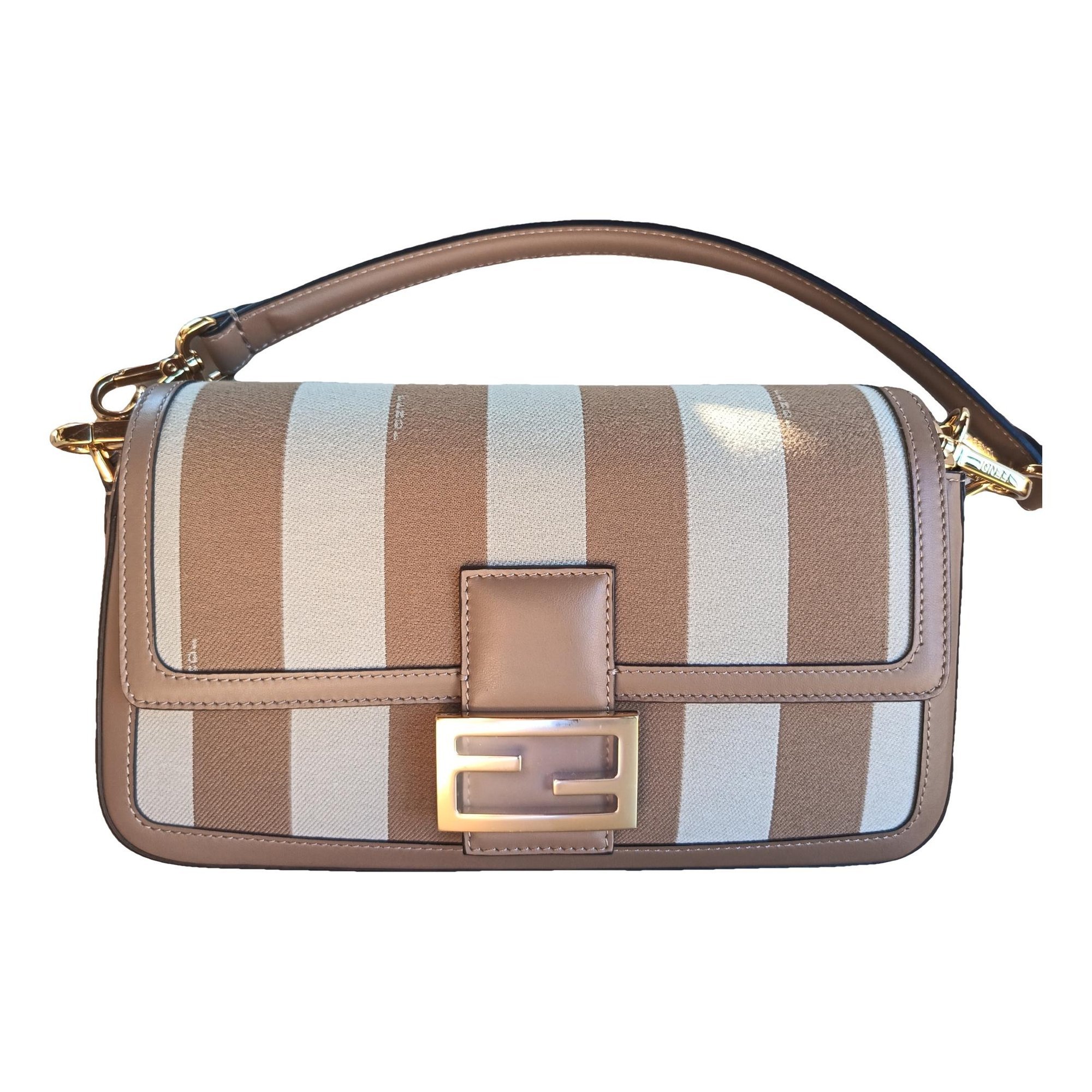 Baguette leather handbag