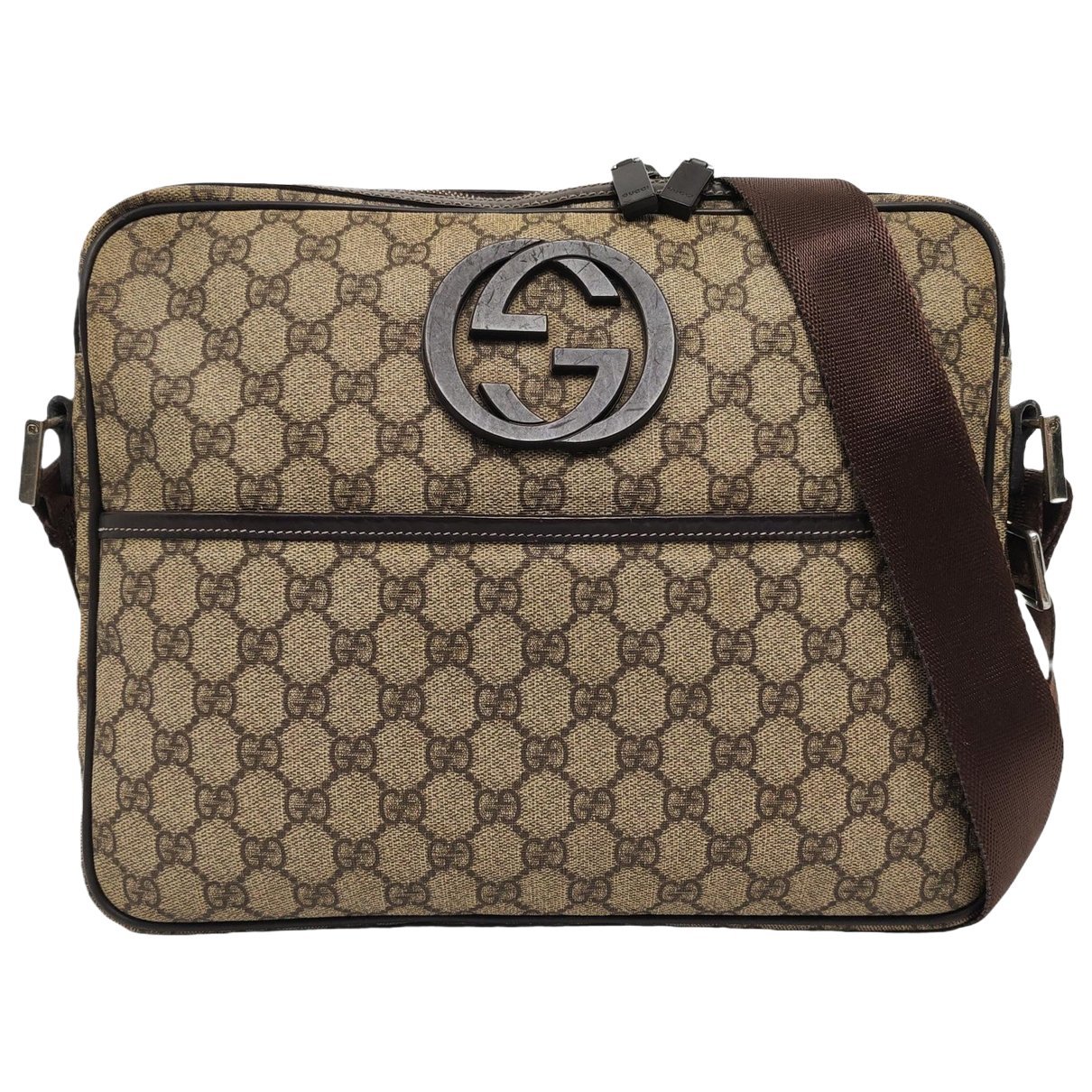 Leather crossbody bag