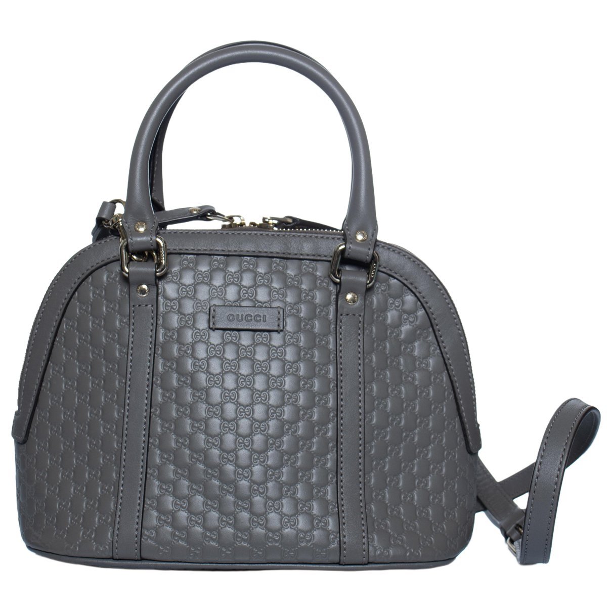 Dôme leather handbag