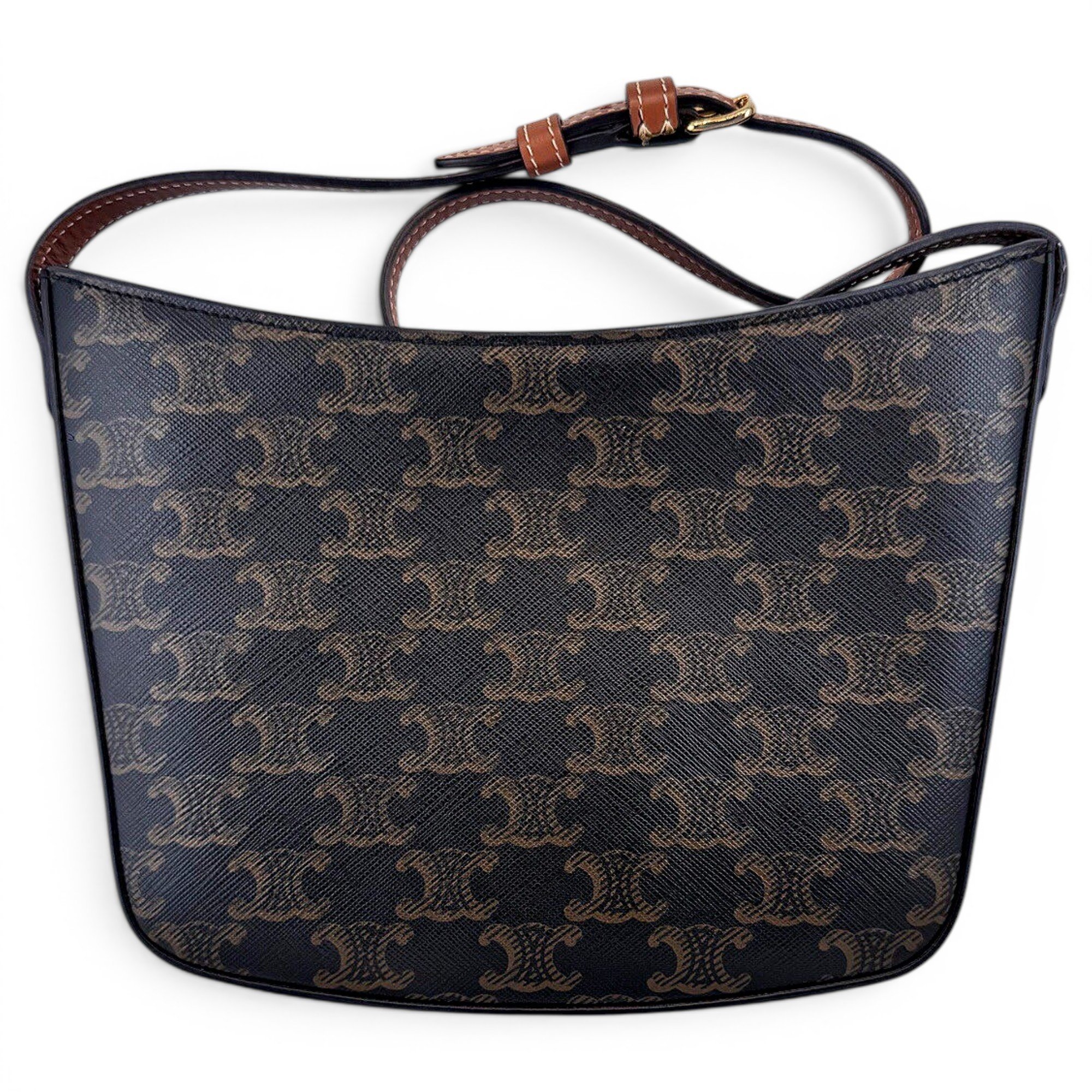 Celine Croque leather handbag