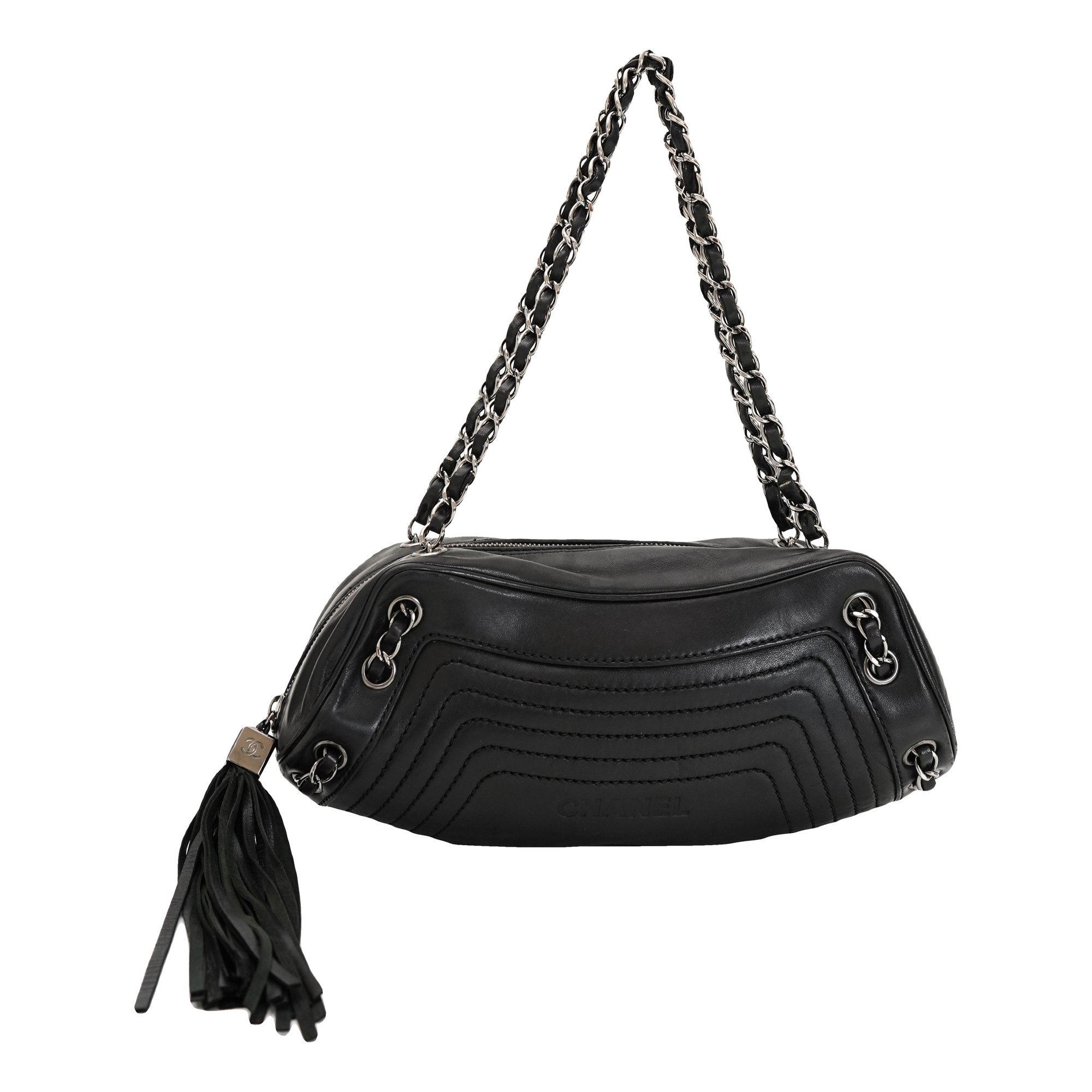 Leather handbag